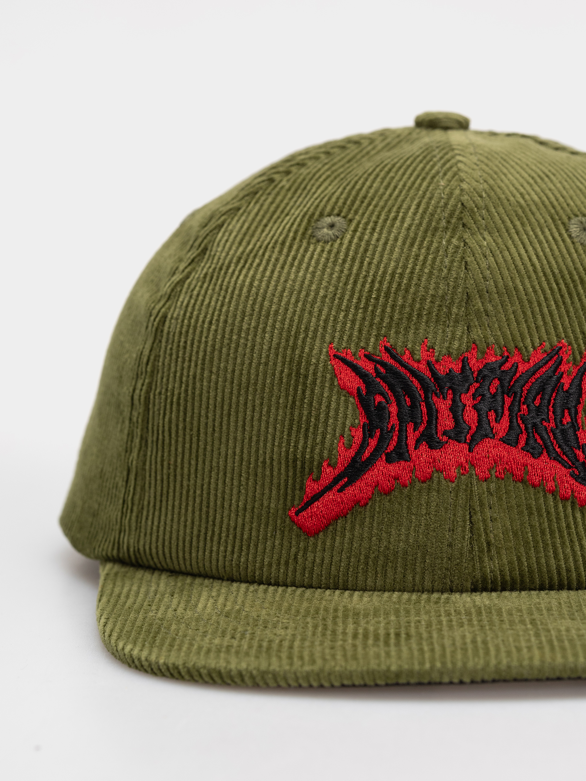 Кепка Spitfire Flame Out (olive/red/black)