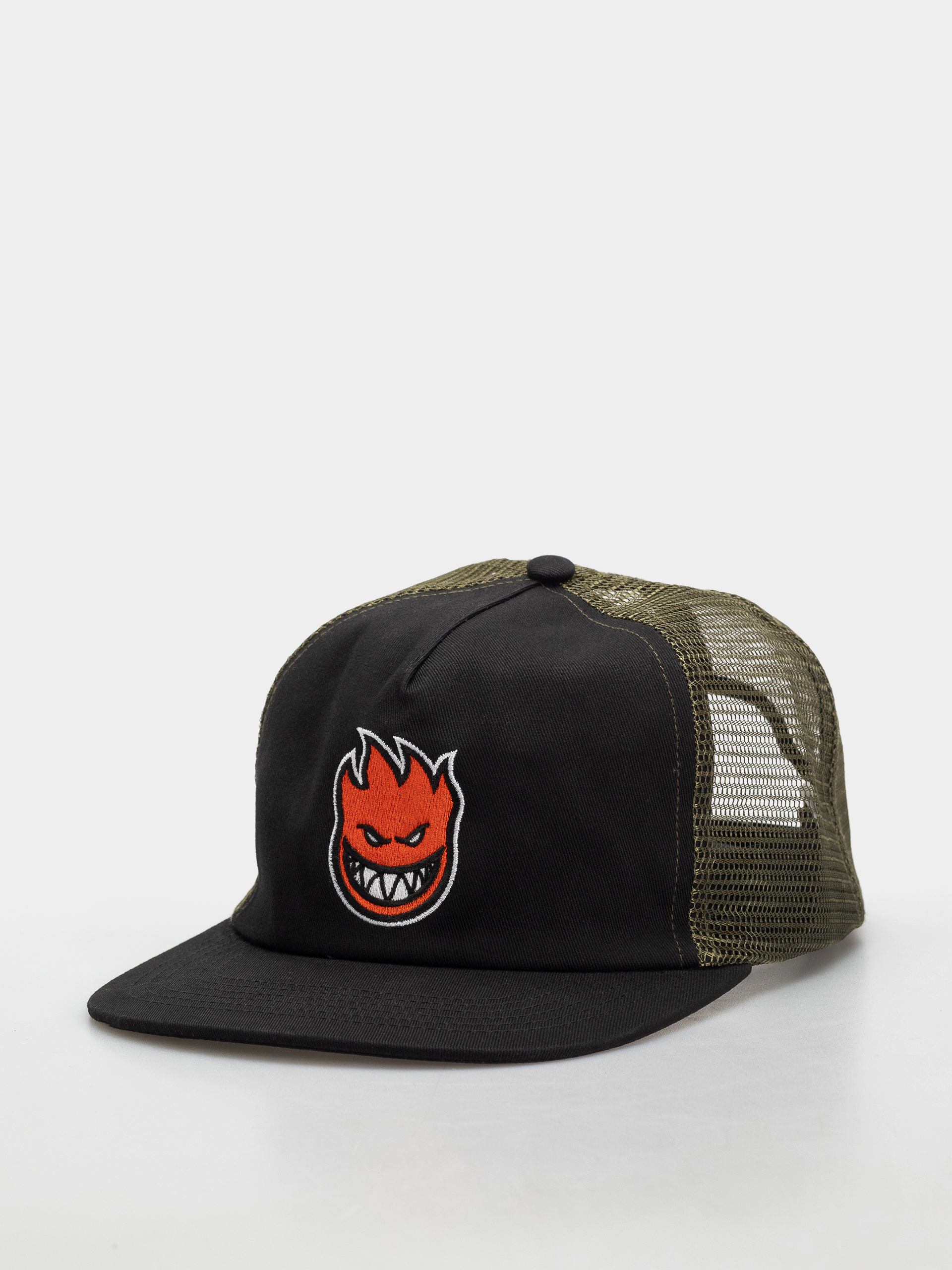 Кепка Spitfire Bighead Fill (black/olive)