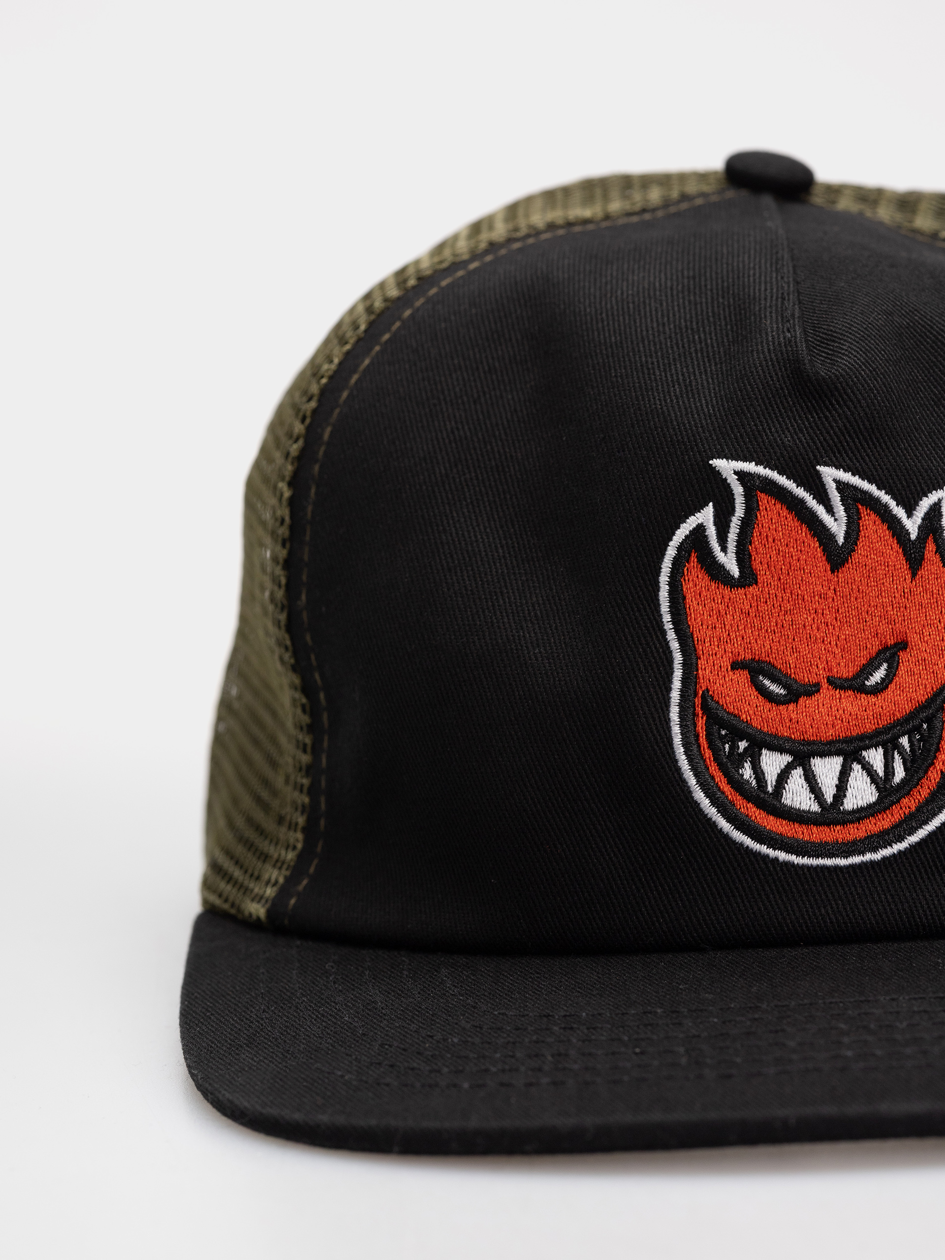 Кепка Spitfire Bighead Fill (black/olive)