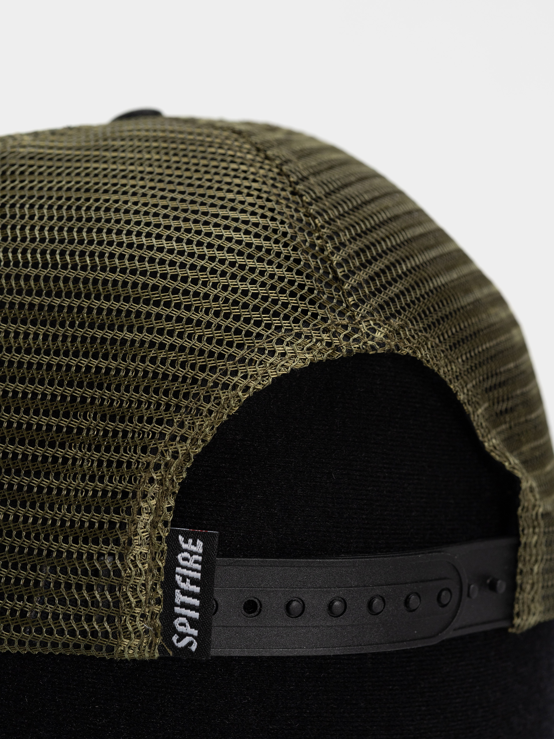 Кепка Spitfire Bighead Fill (black/olive)