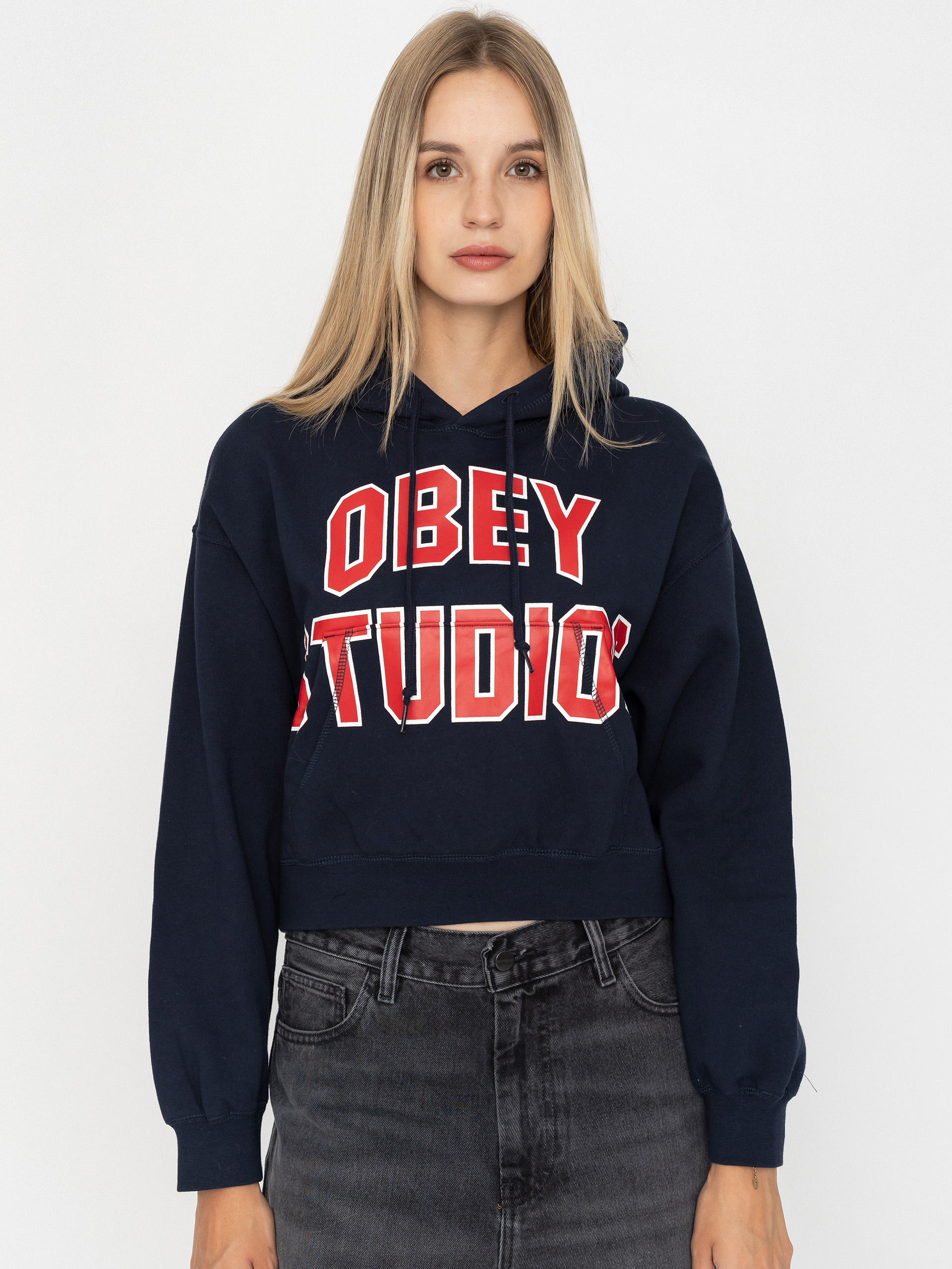 Худі OBEY Studios Collegiate HD Wmn