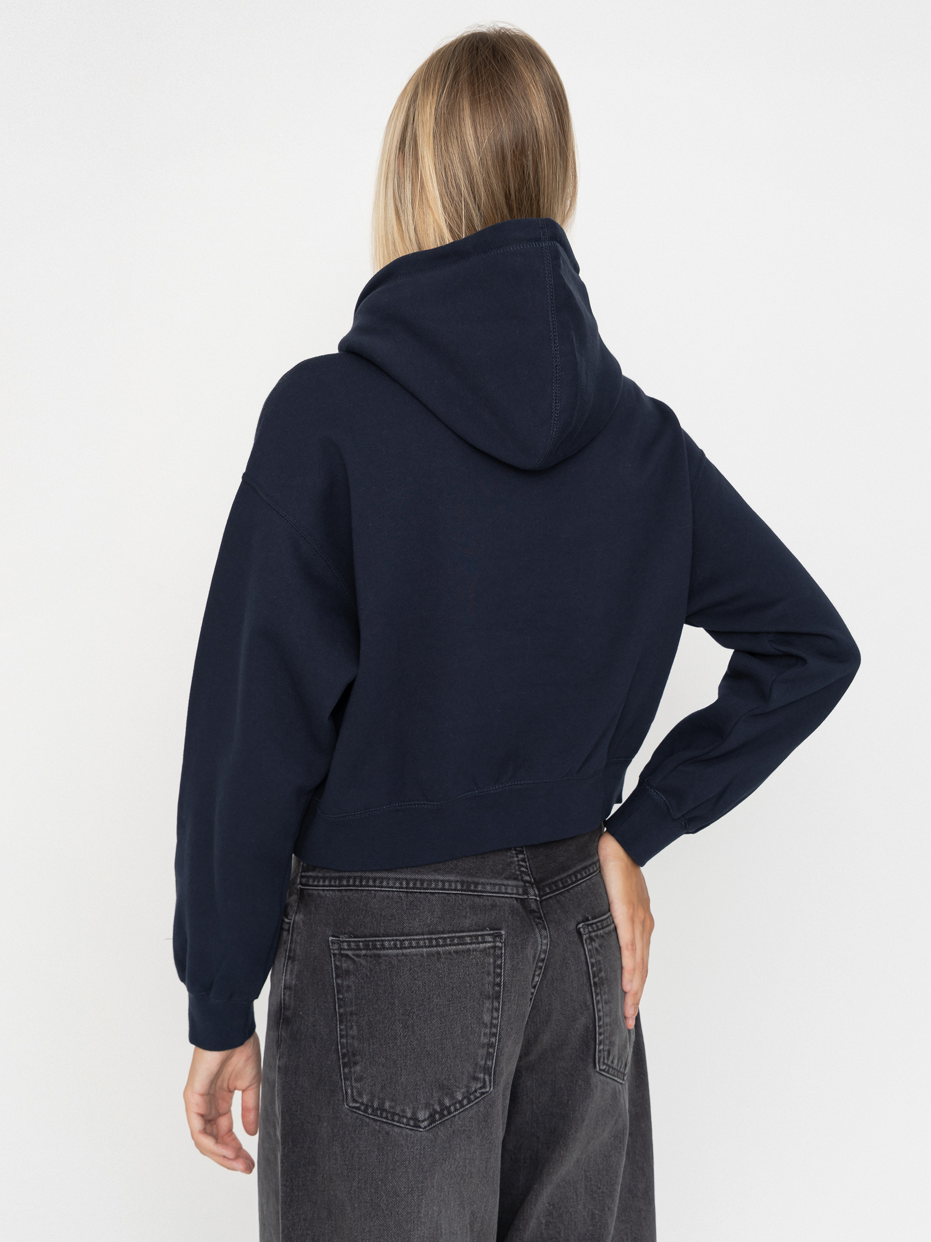 Худі OBEY Studios Collegiate HD Wmn (dark navy)