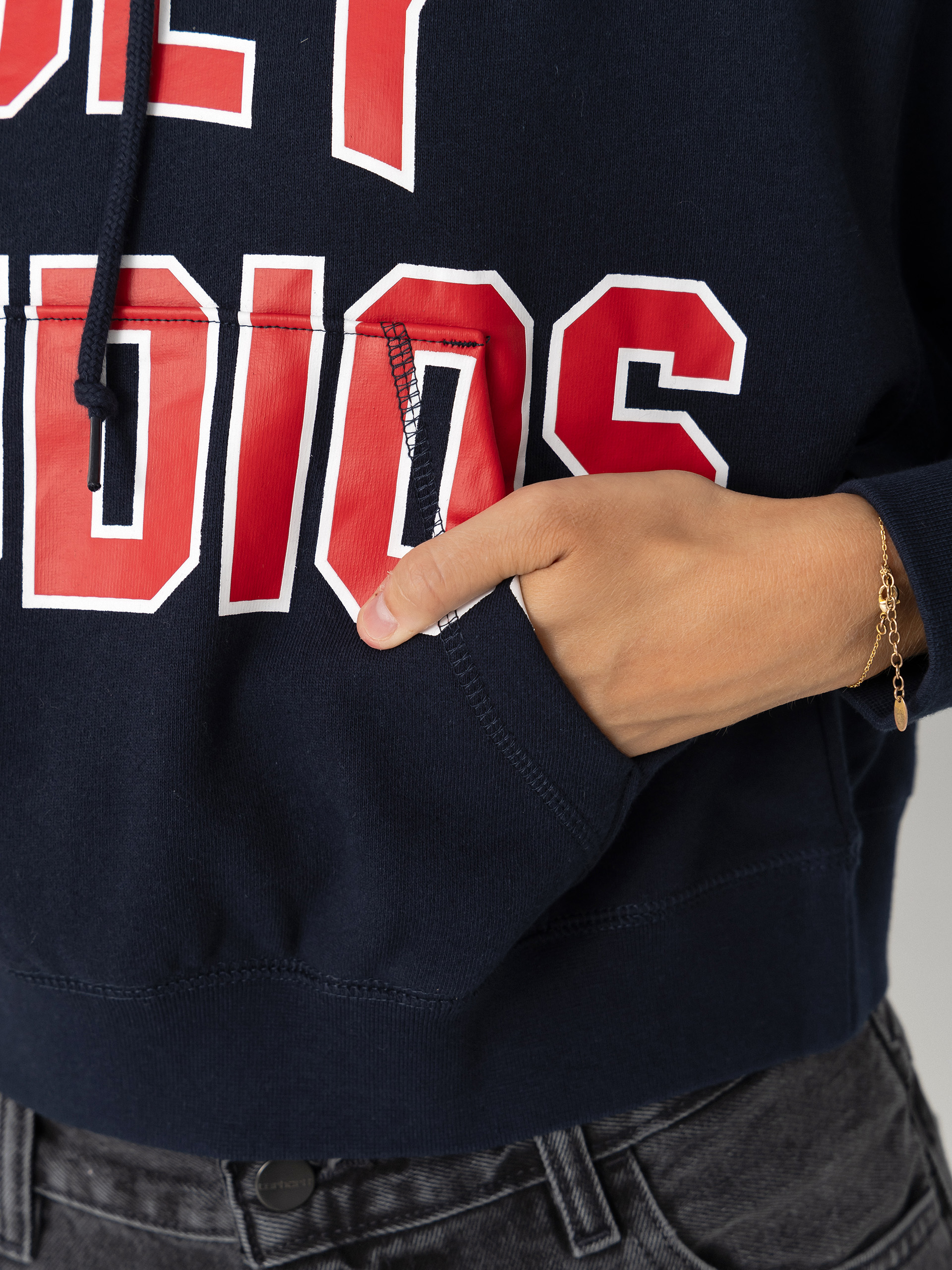 Худі OBEY Studios Collegiate HD Wmn (dark navy)