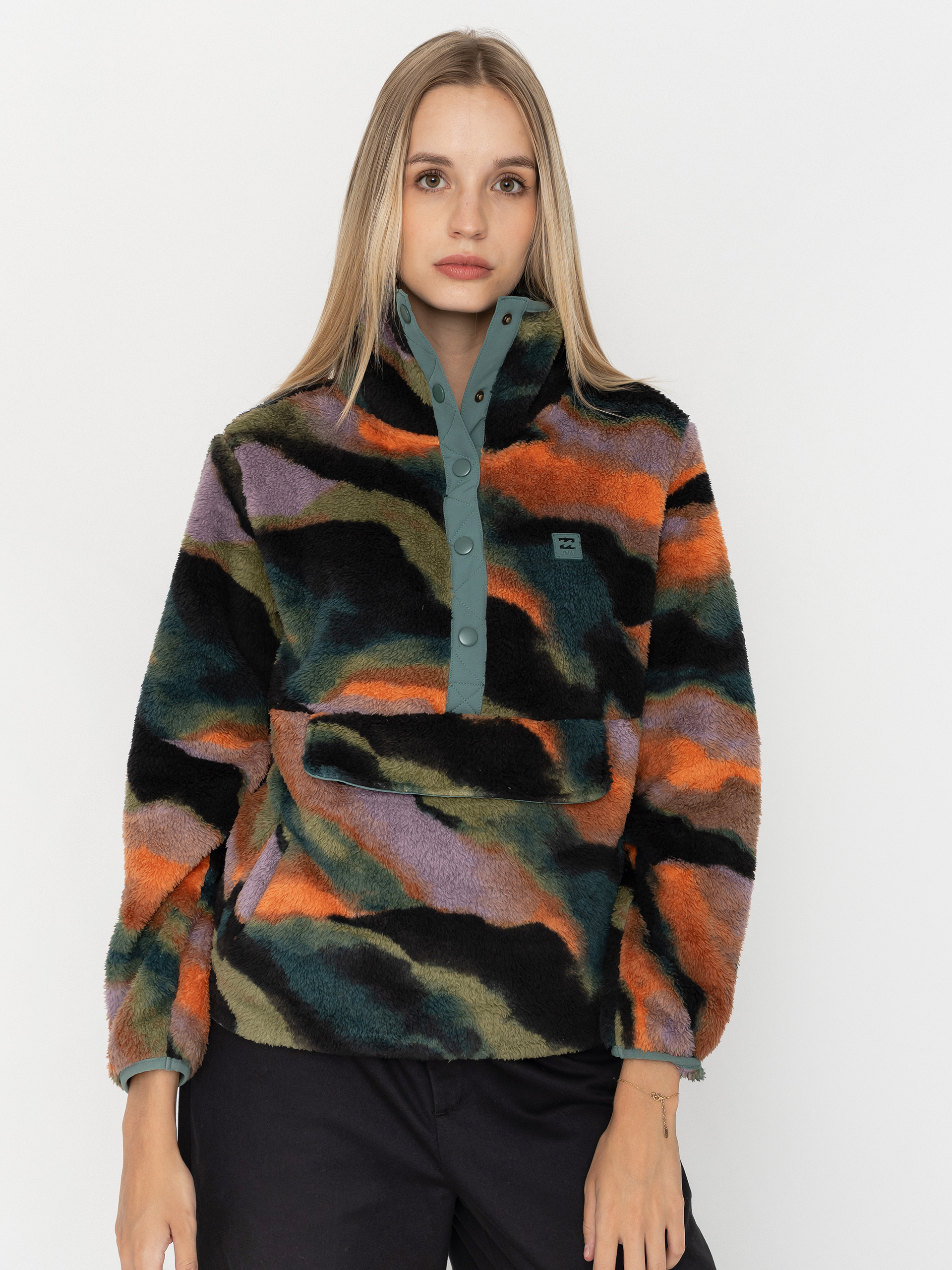 u0424u043bu0456u0441u043eu0432u0438u0439 u0441u0432u0435u0442u0440 Billabong Switchback Pullover Wmn (black multi)