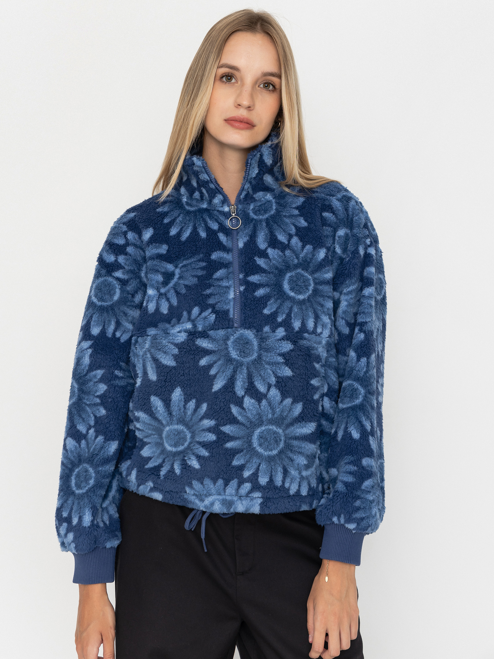 Флісовий светр Billabong Time Off Wmn (true navy)