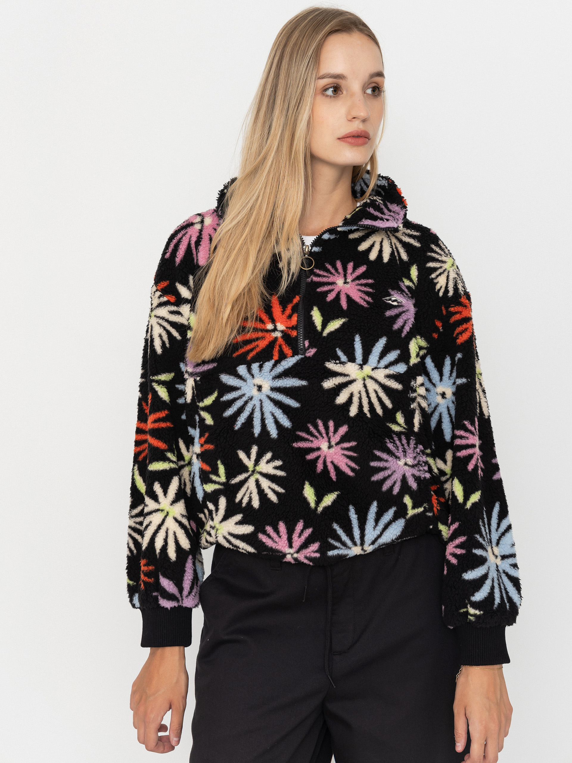 u0424u043bu0456u0441u043eu0432u0438u0439 u0441u0432u0435u0442u0440 Billabong Time Off Wmn (black pebble)