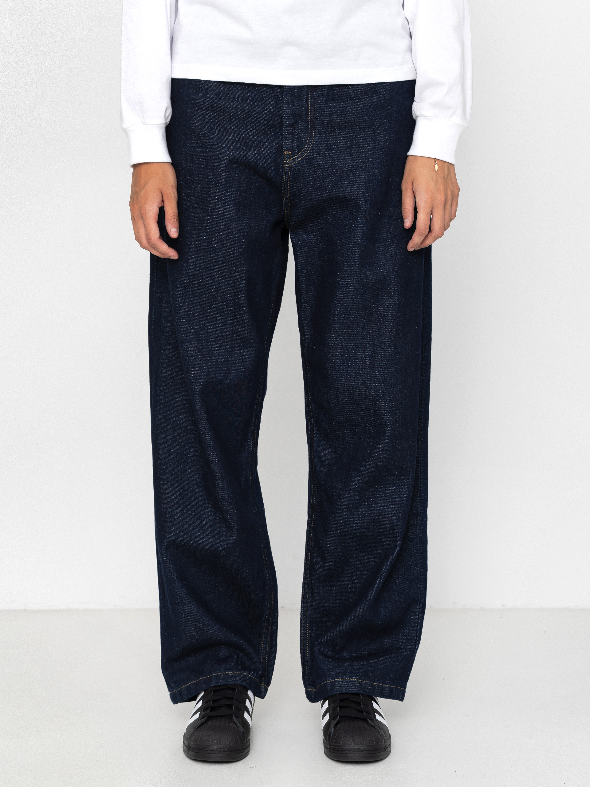 u0428u0442u0430u043du0438 Carhartt WIP Brandon Wmn (blue/rinsed)