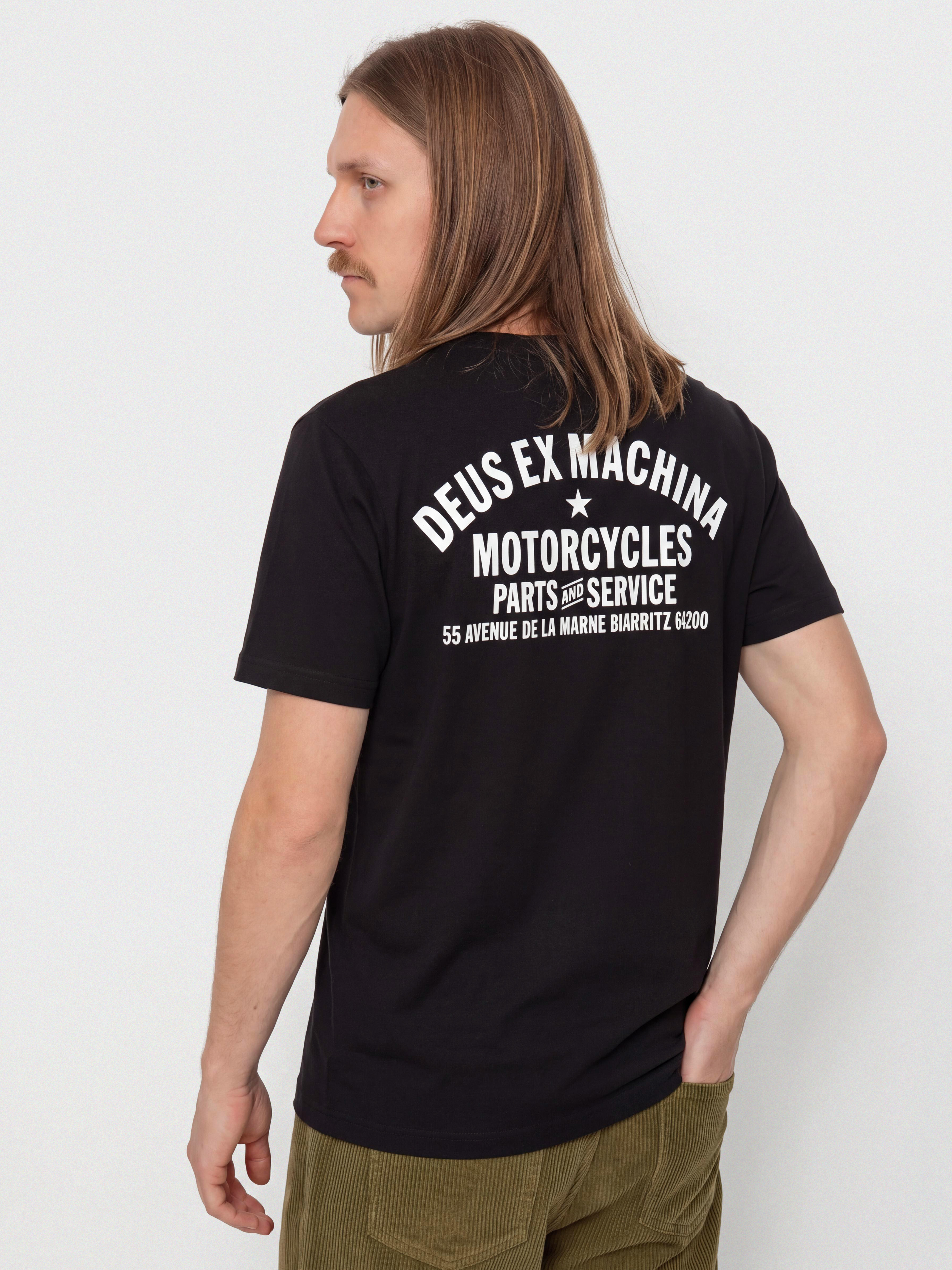 Футболка Deus Ex Machina Biarritz Address (black)