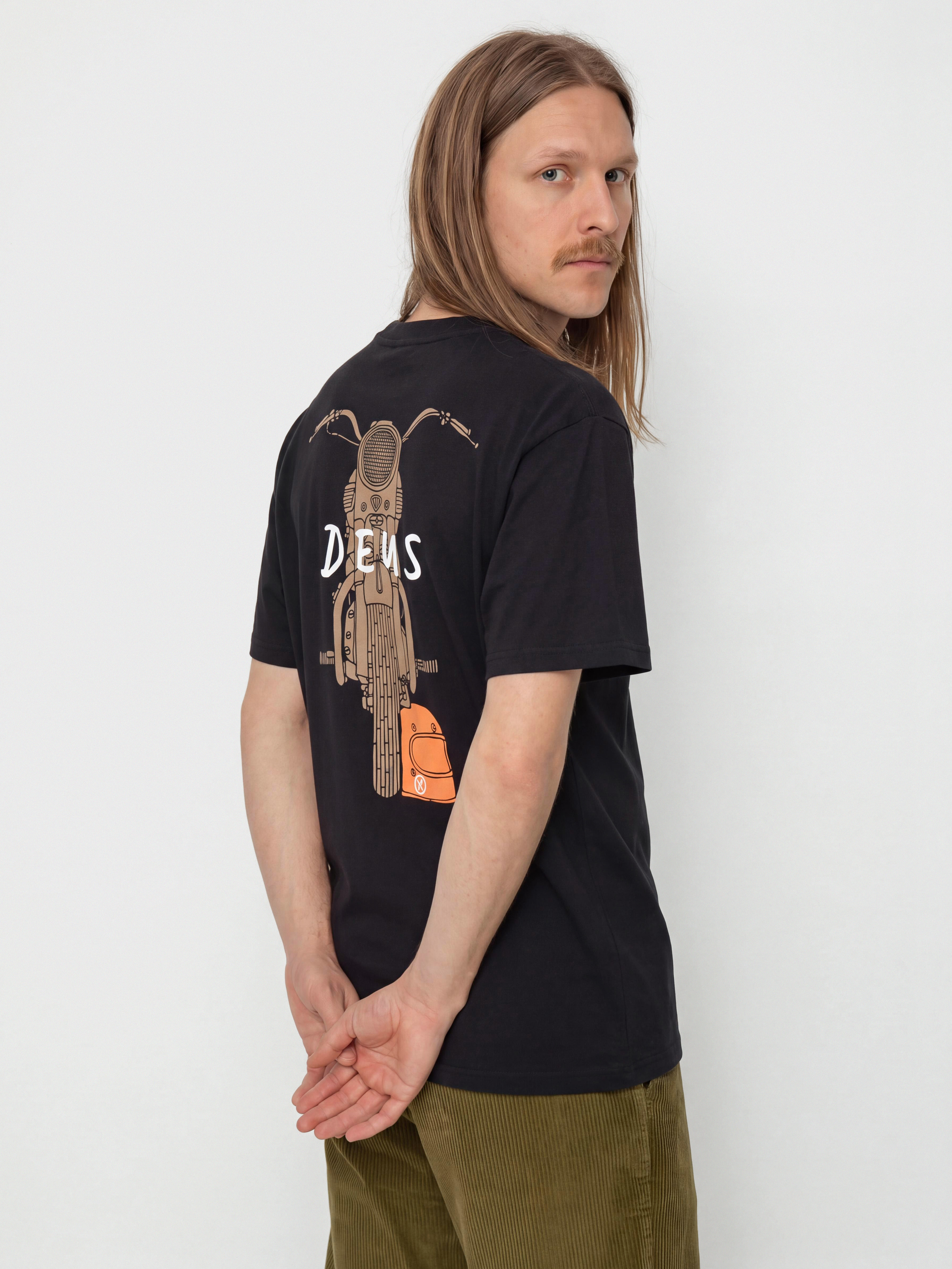 Футболка Deus Ex Machina Frontage (black)