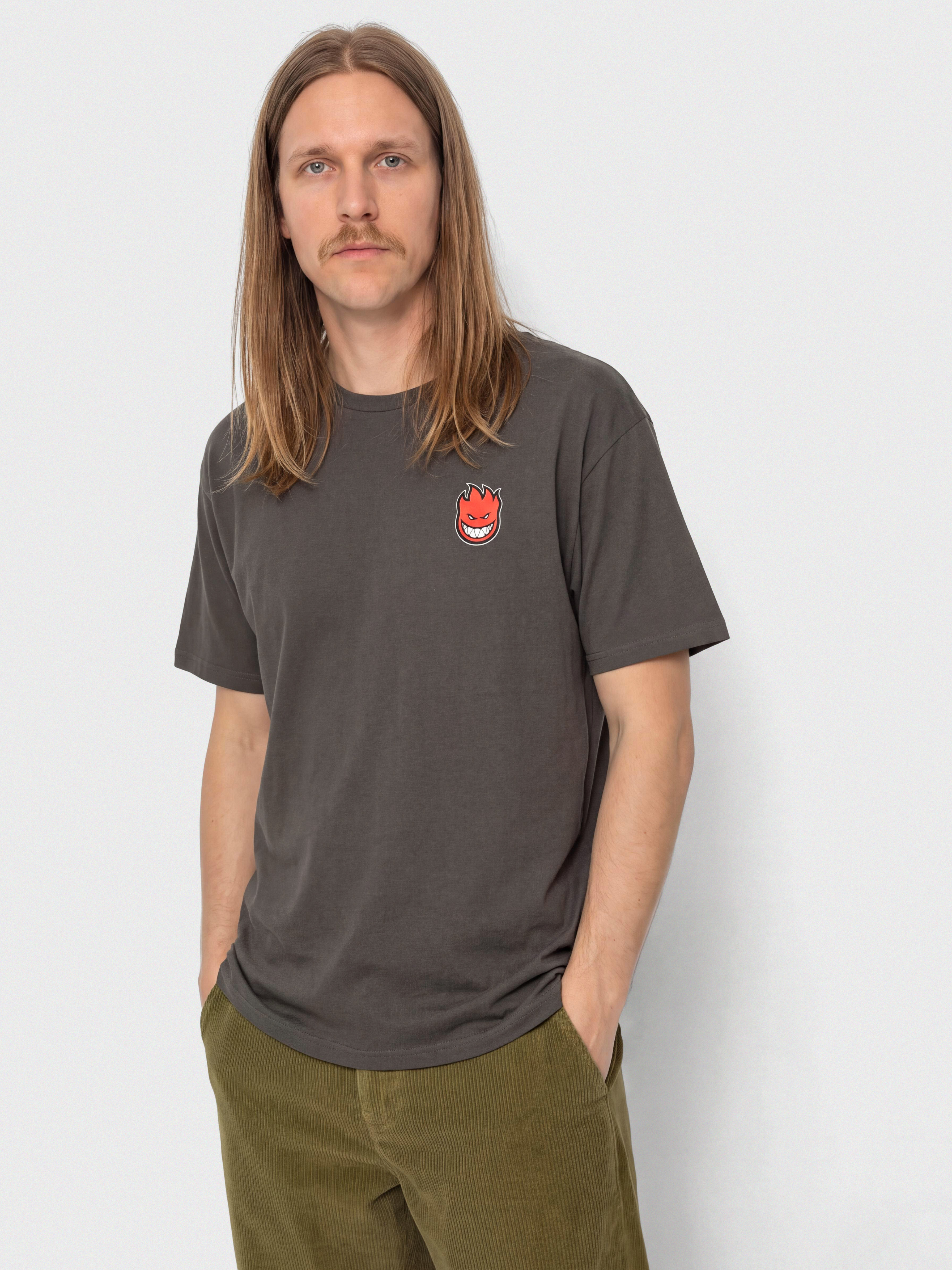 u0424u0443u0442u0431u043eu043bu043au0430 Spitfire Lil Bighead Fill (charcoal solid w/red black&white print)