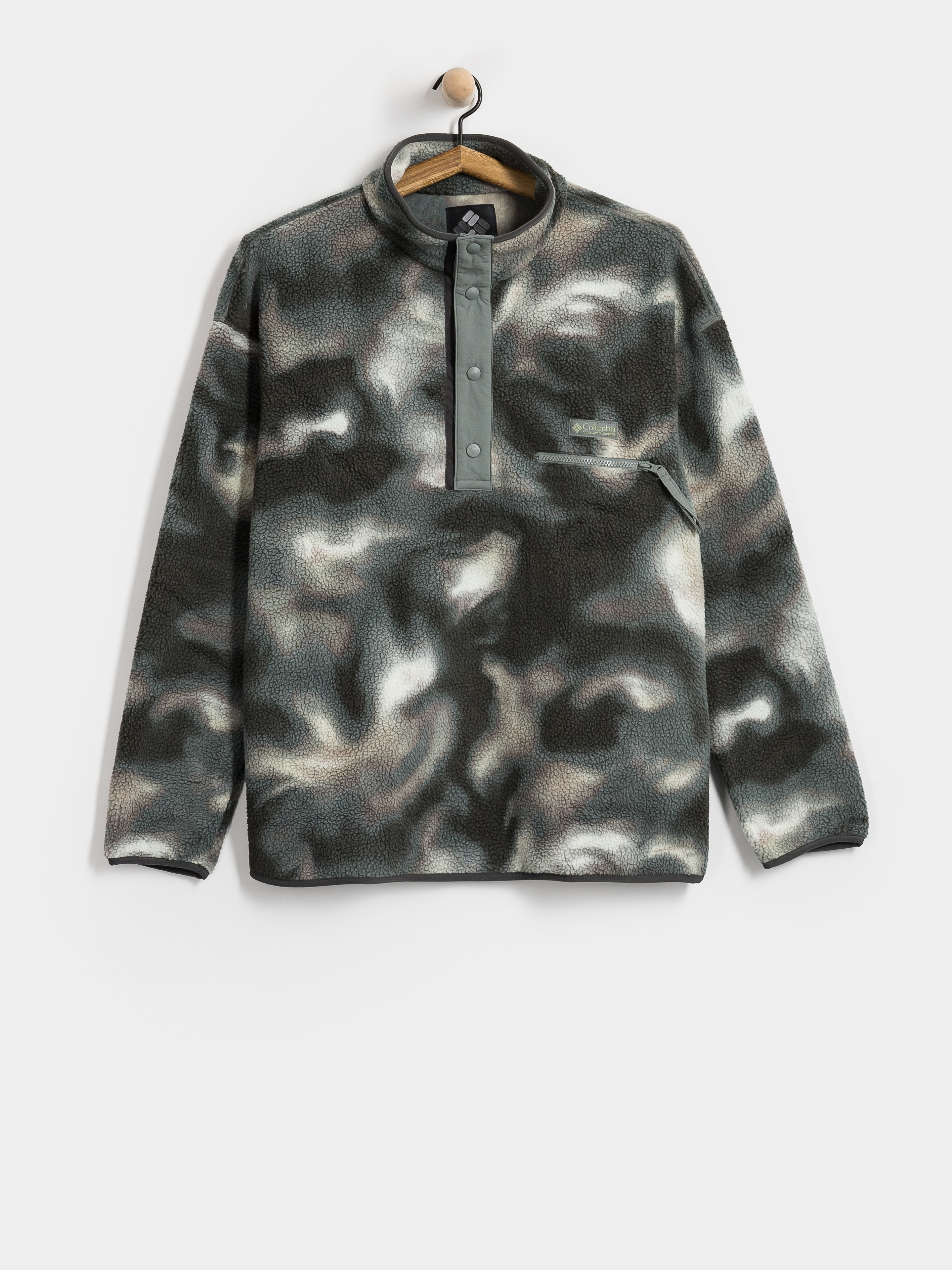 u0424u043bu0456u0441u043eu0432u0438u0439 u0441u0432u0435u0442u0440 Columbia Helvetia II Printed Half Snap (sedona sage dye)