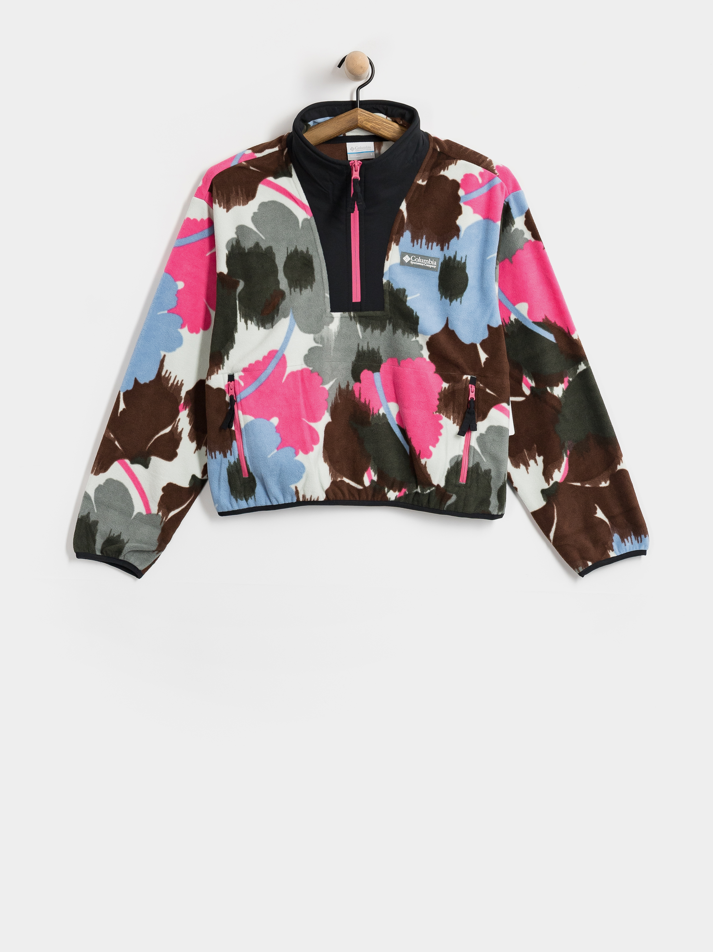 Флісовий светр Columbia Sequoia Grove II Printed Half Zip Wmn (sedona sage ikatbloom)
