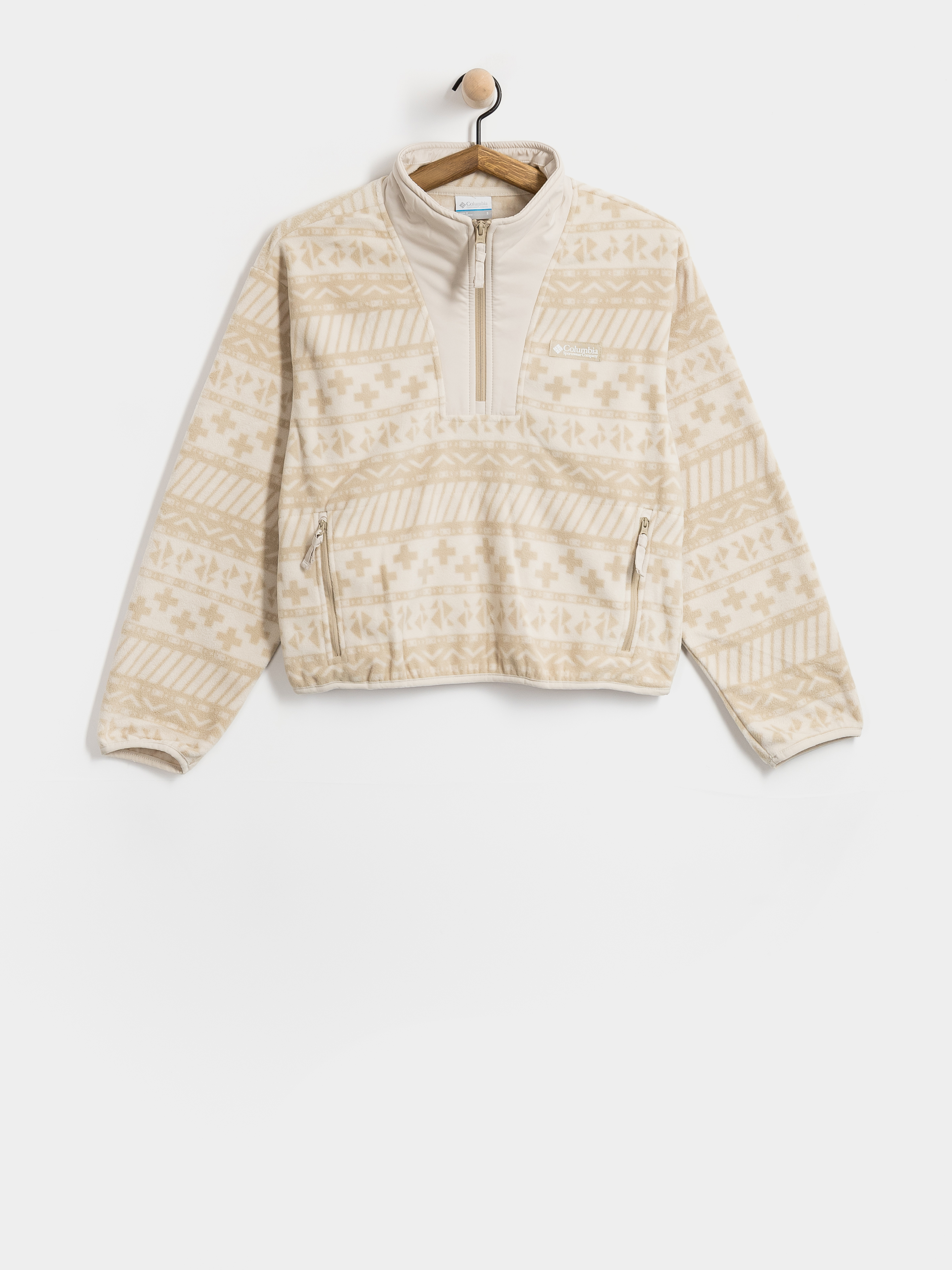 Жіночий Флісовий светр Columbia Sequoia Grove II Printed Half Zip (ancient fossil)