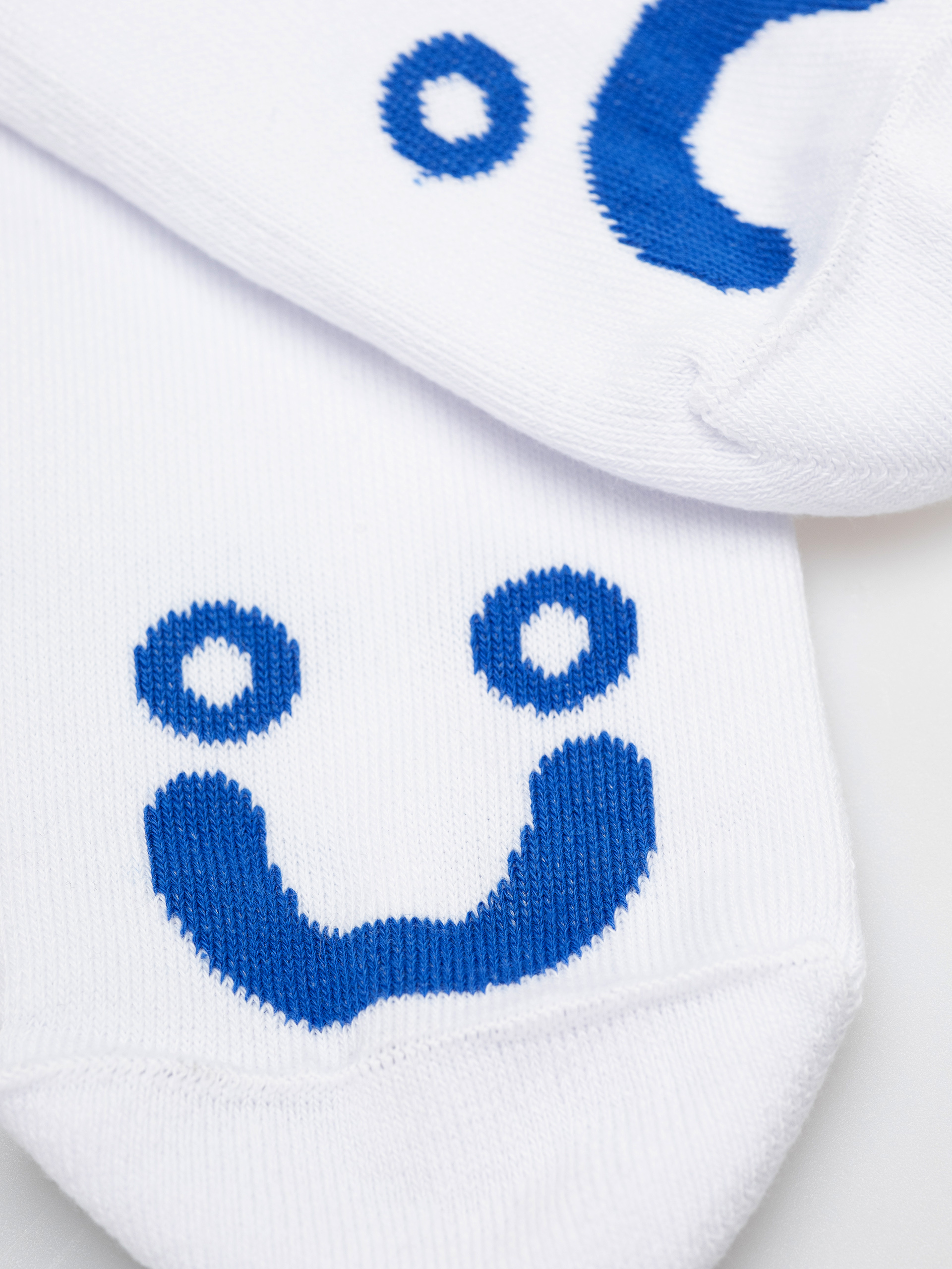  Шкарпетки Polar Skate Happy Sad (white/blue)