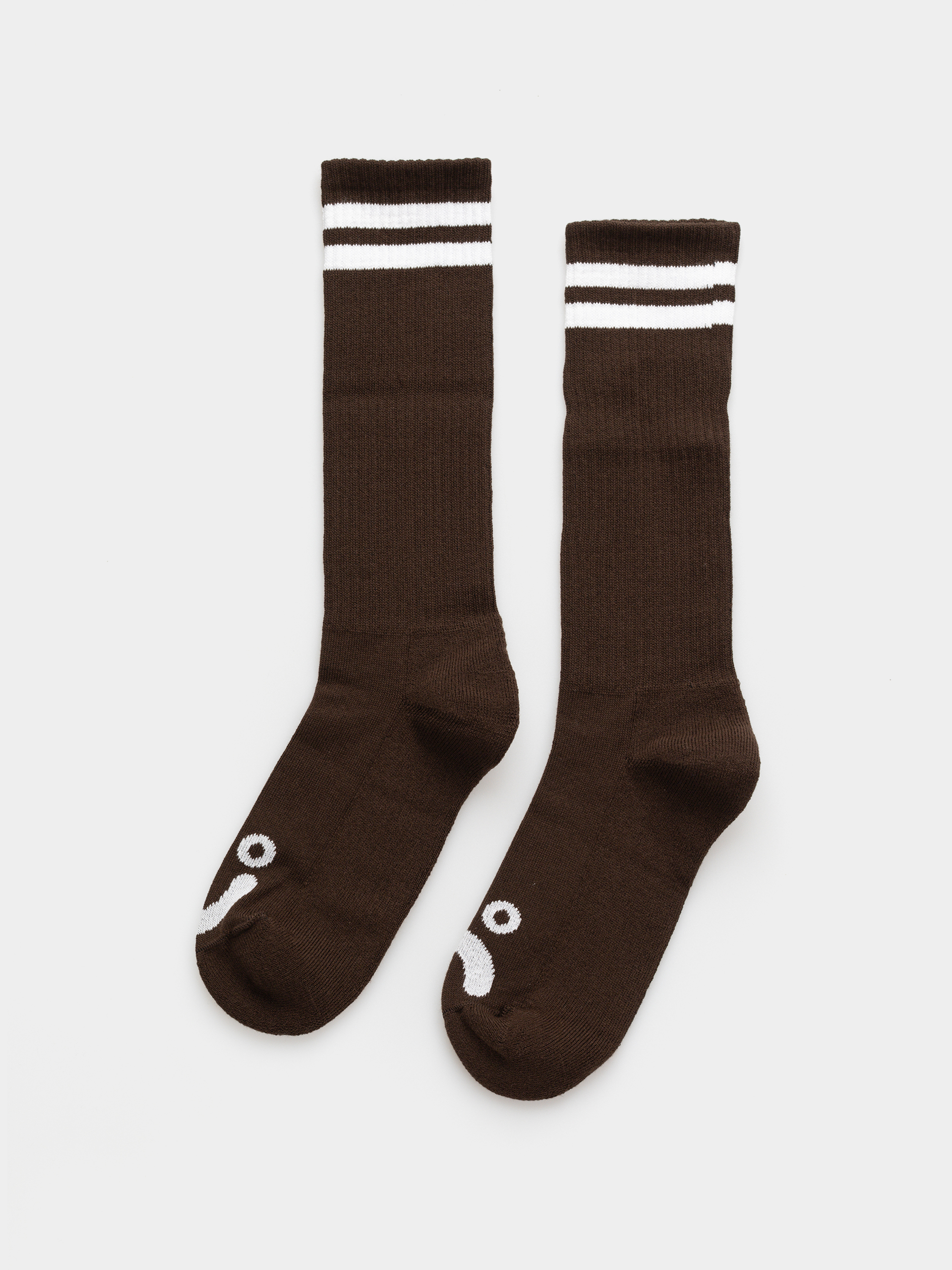  Шкарпетки Polar Skate Long Happy Sad (brown/white)