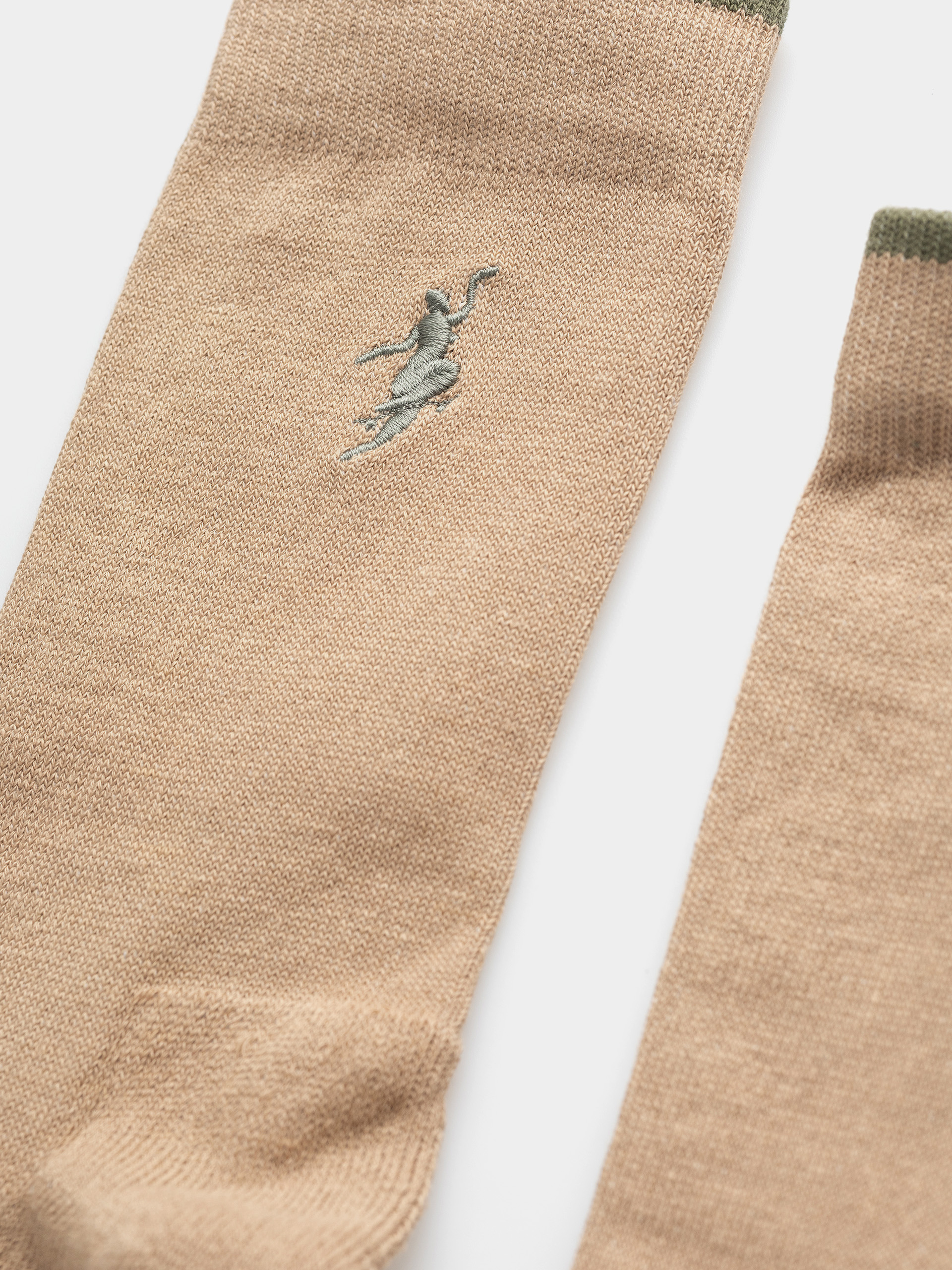  Шкарпетки Polar Skate No Complies Forever (beige/olive)