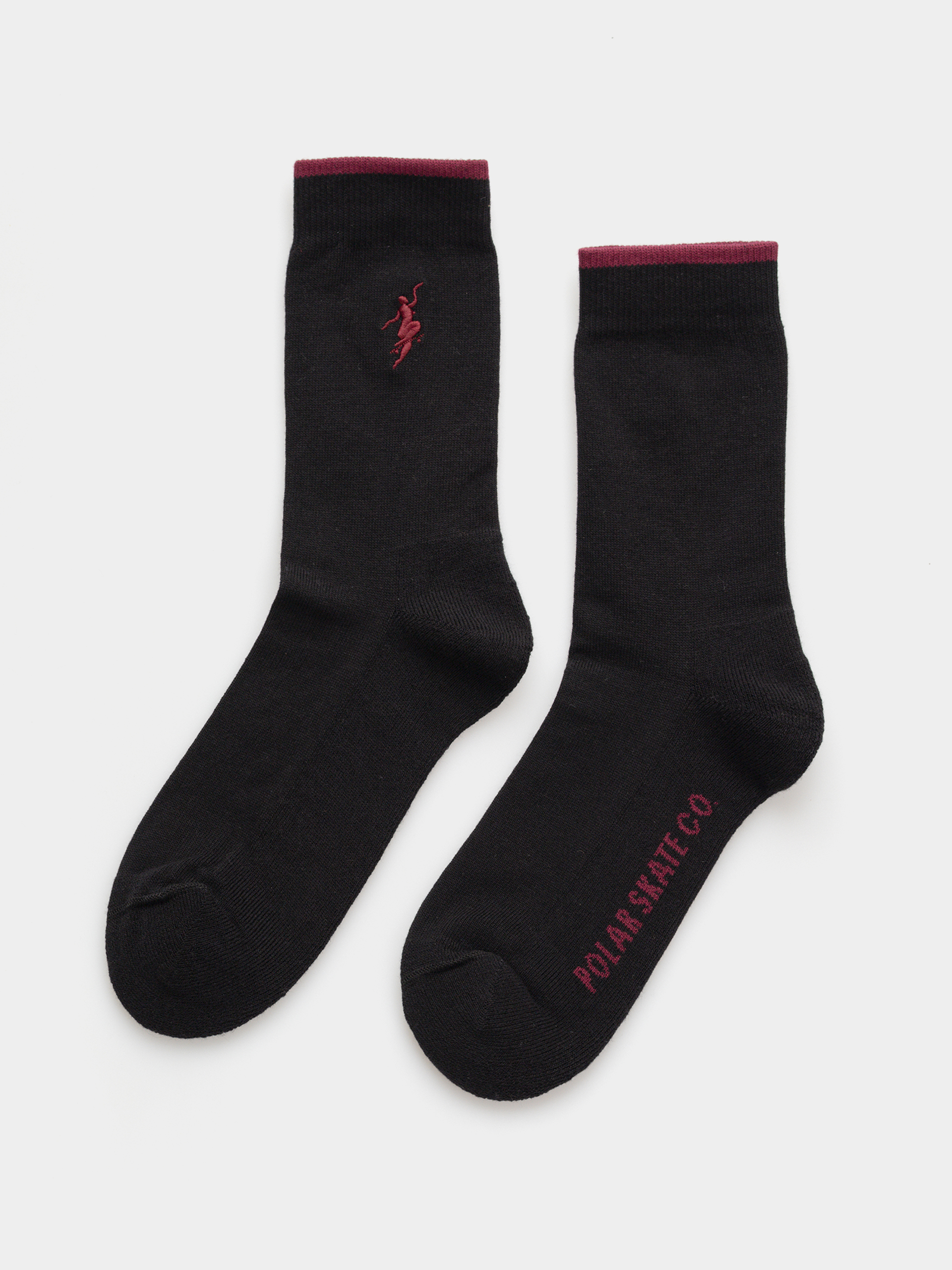  u0428u043au0430u0440u043fu0435u0442u043au0438 Polar Skate No Complies Forever (black/redcurrant)