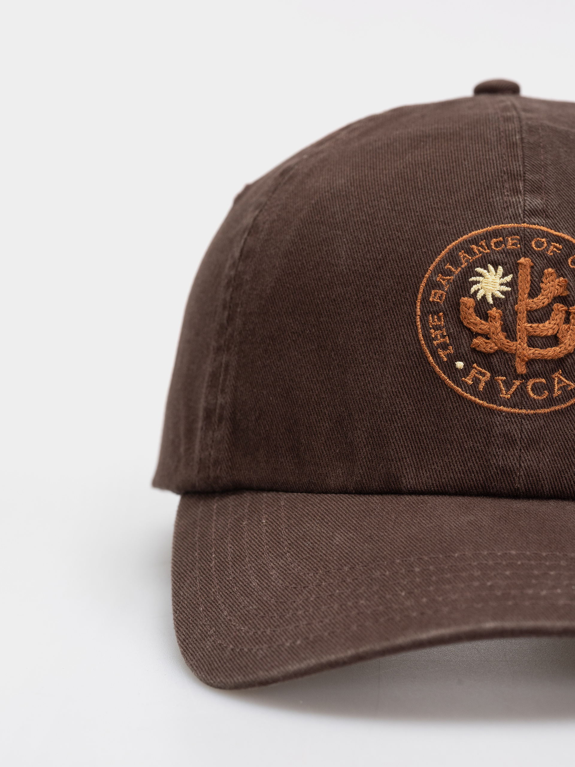 Кепка RVCA Sanctum Dad Cap (chocolate)