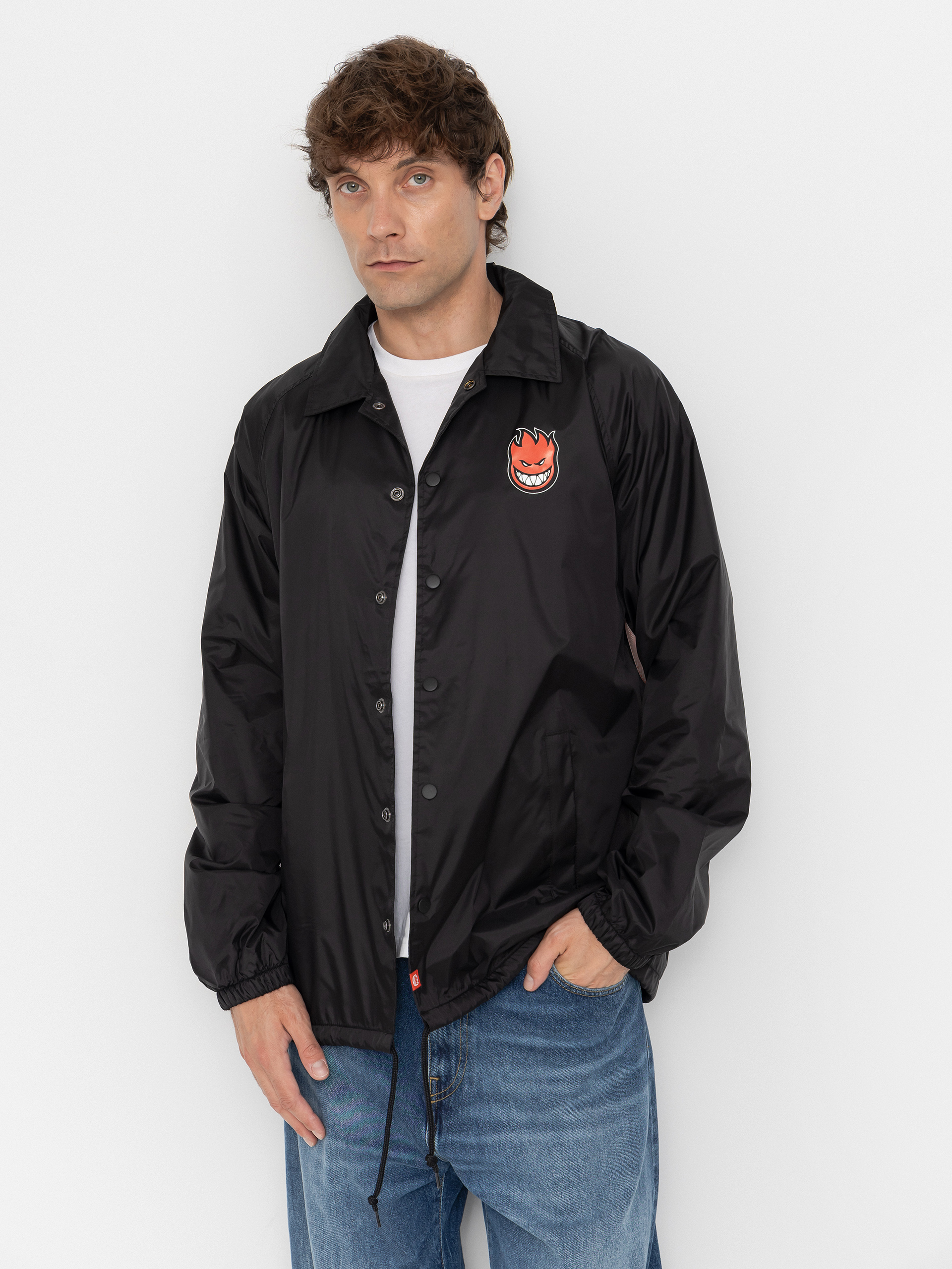 Куртка Spitfire Bighead Fill Double (black w/red white black prints)