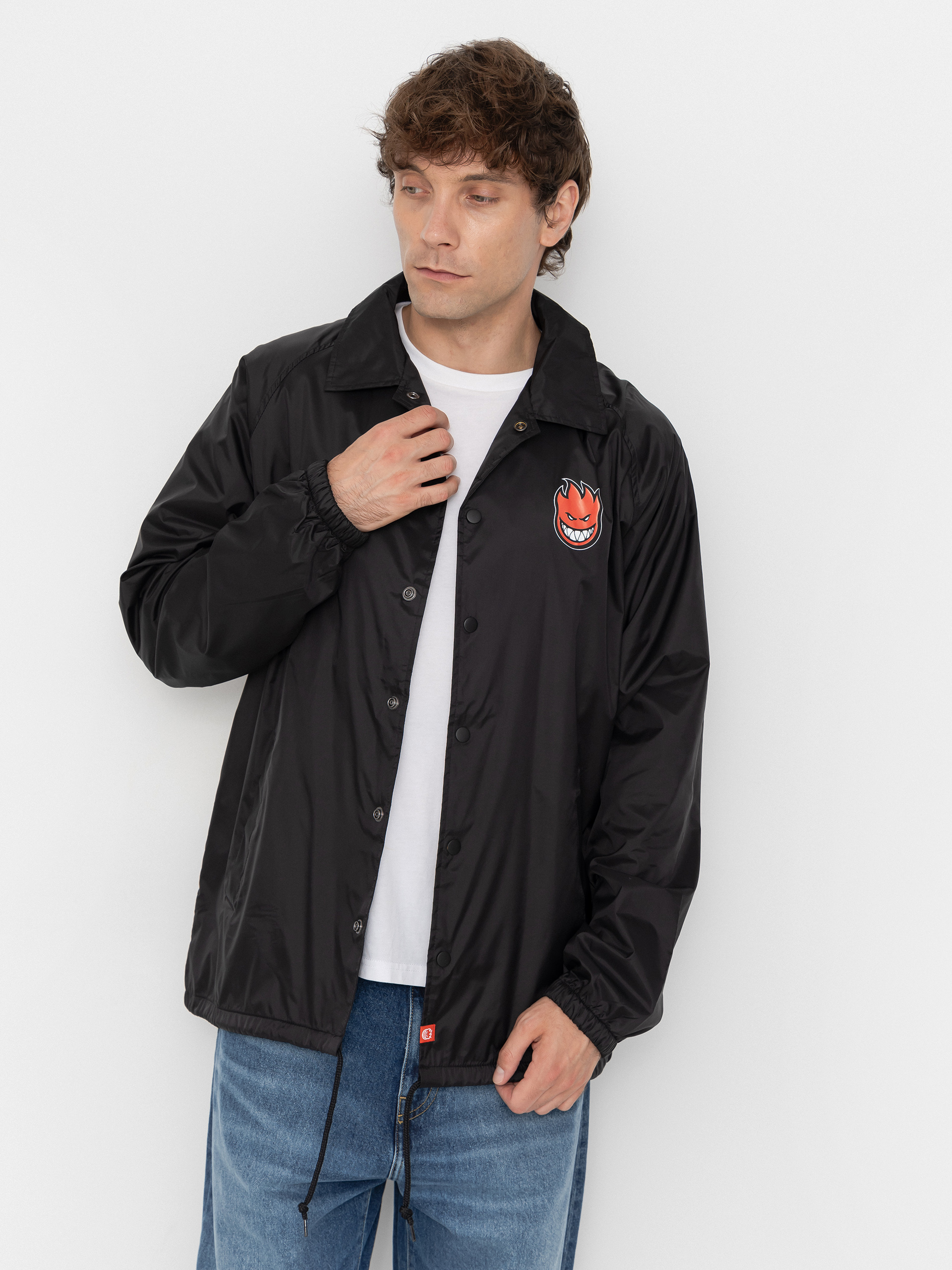 Куртка Spitfire Bighead Fill Double (black w/red white black prints)