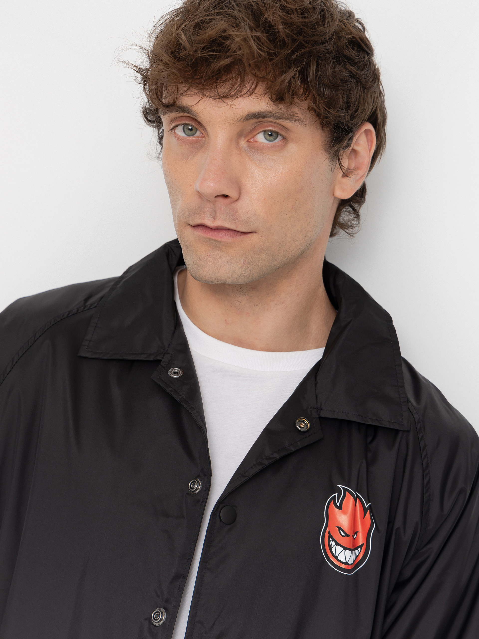 Куртка Spitfire Bighead Fill Double (black w/red white black prints)