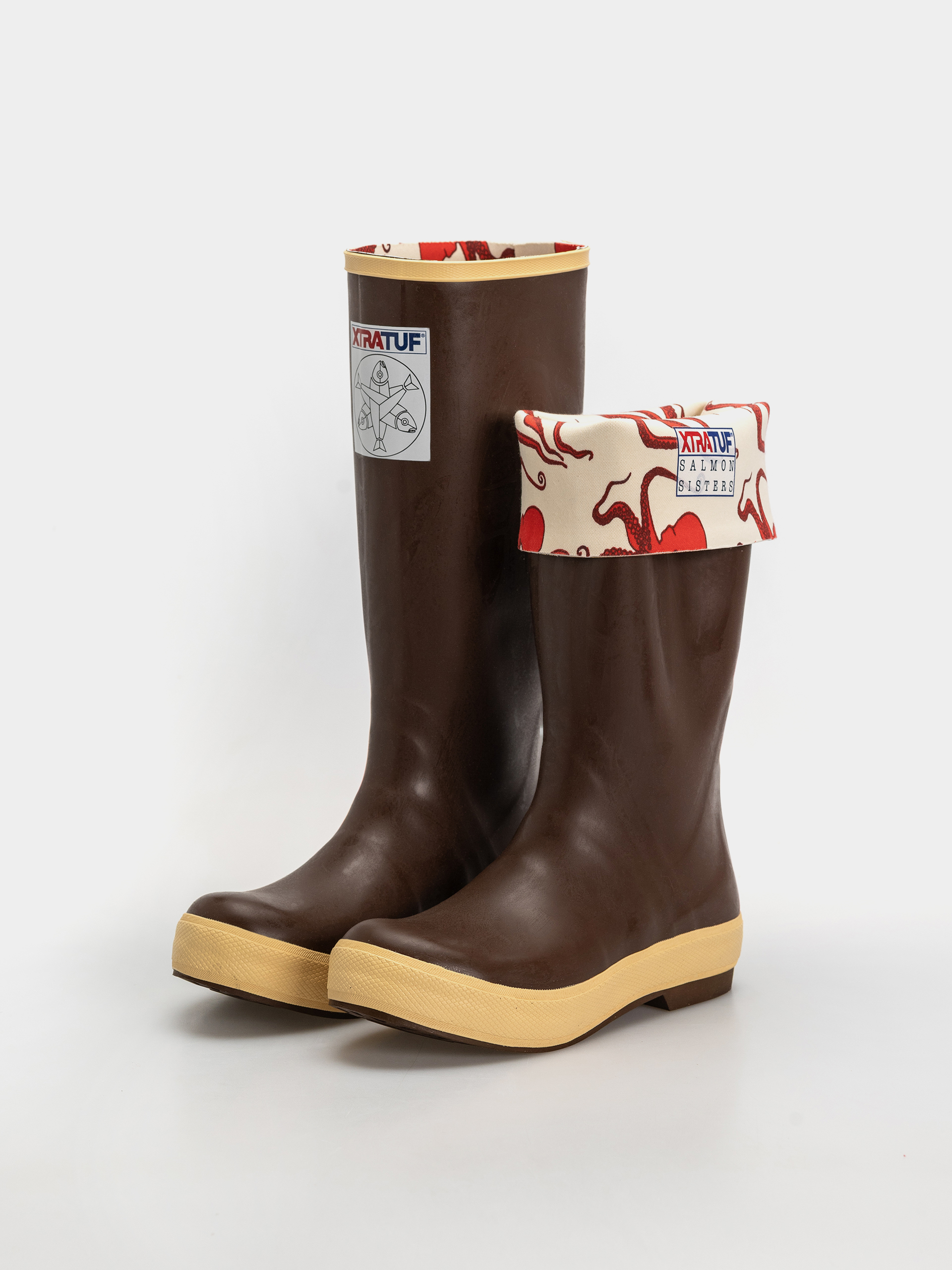 Взуття Xtratuf Salmon Sisters 15 Legacy Boot Wmn (chocolate octopus)