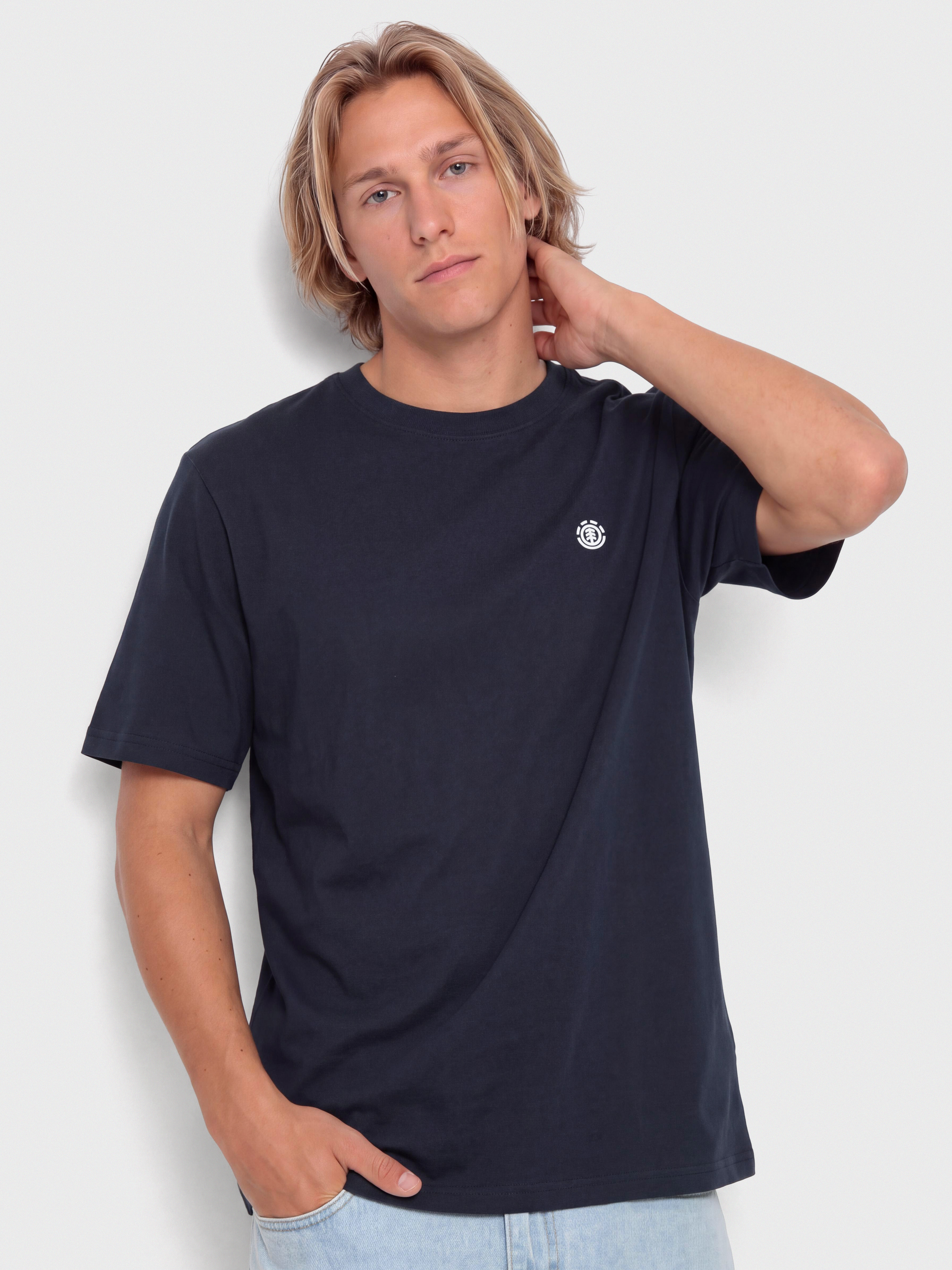 Футболка Element Icon Embroidery (eclipse navy)