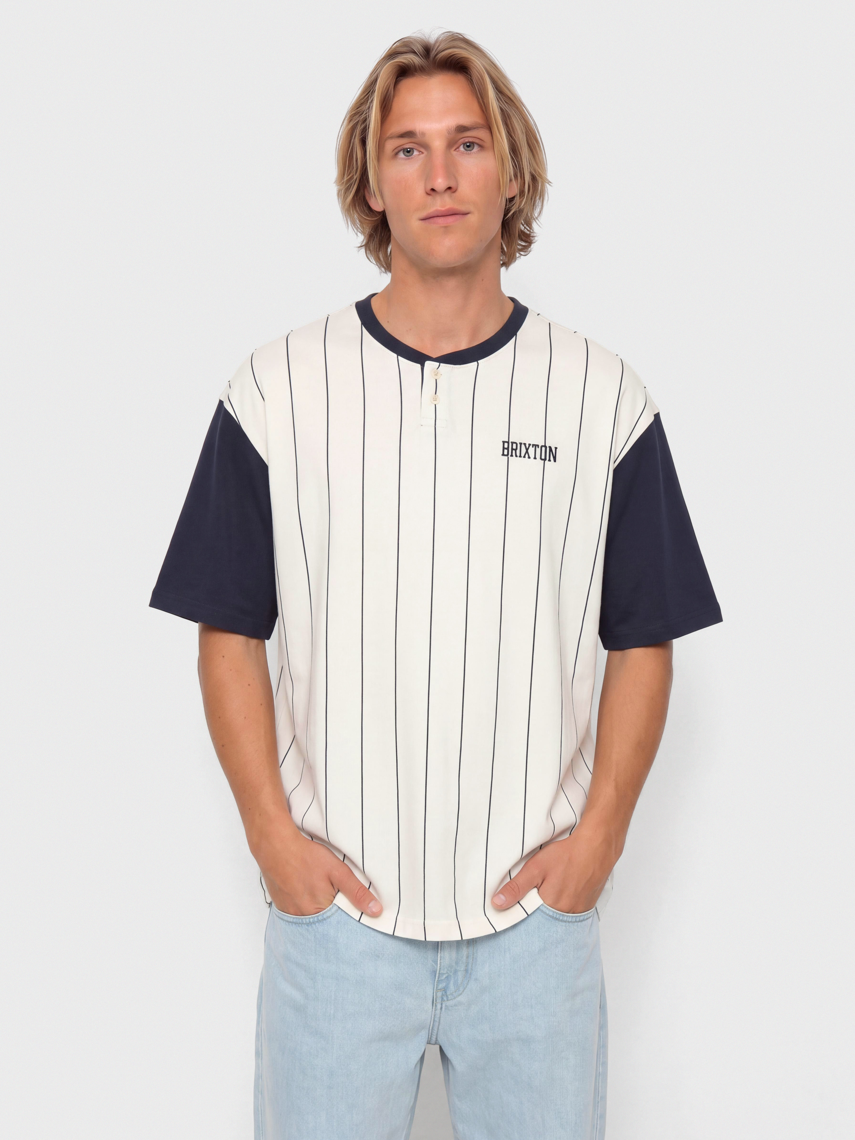 Футболка Brixton T-Shirt Boxy Baseball