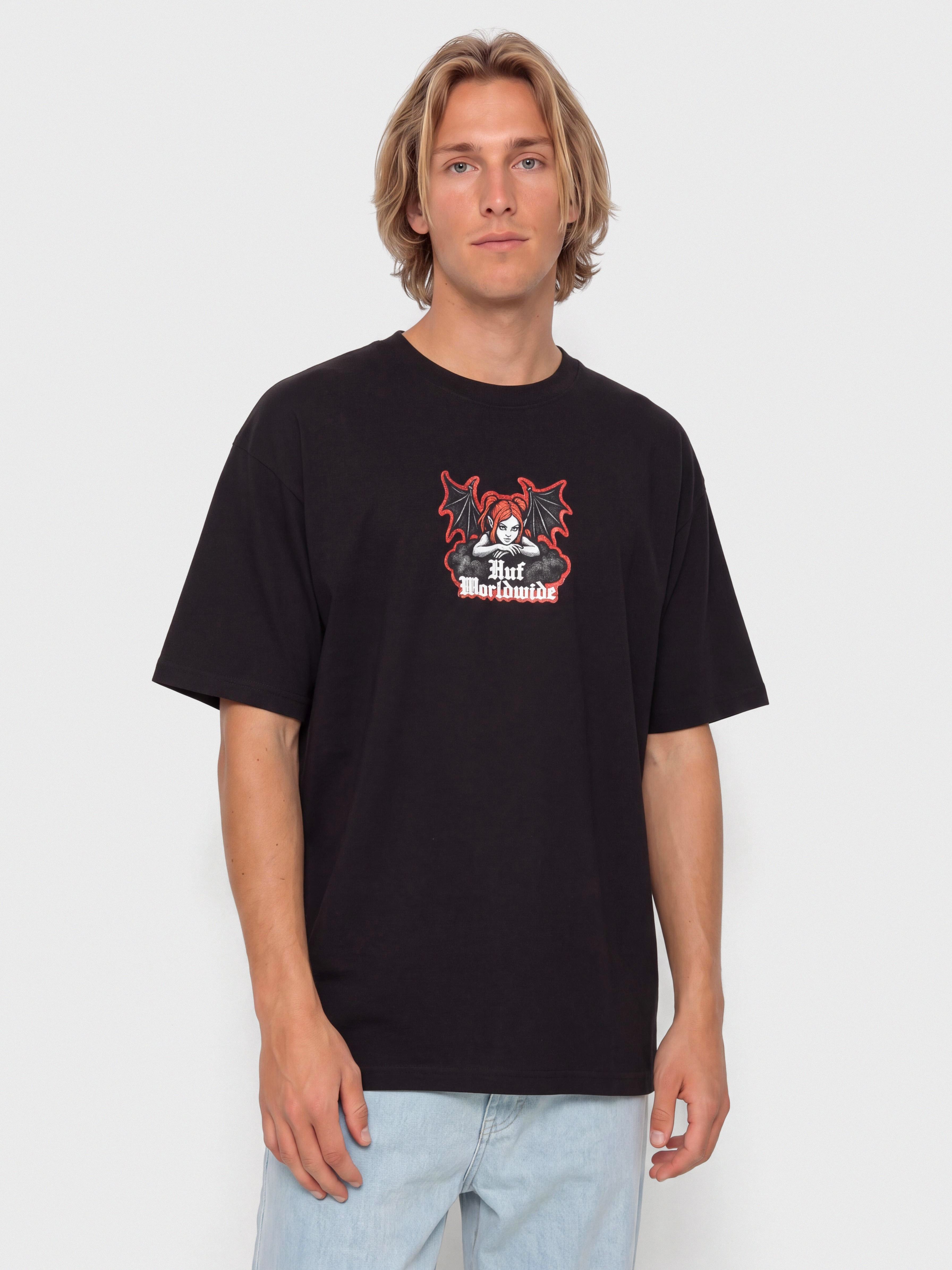 Футболка HUF Chaos (black)