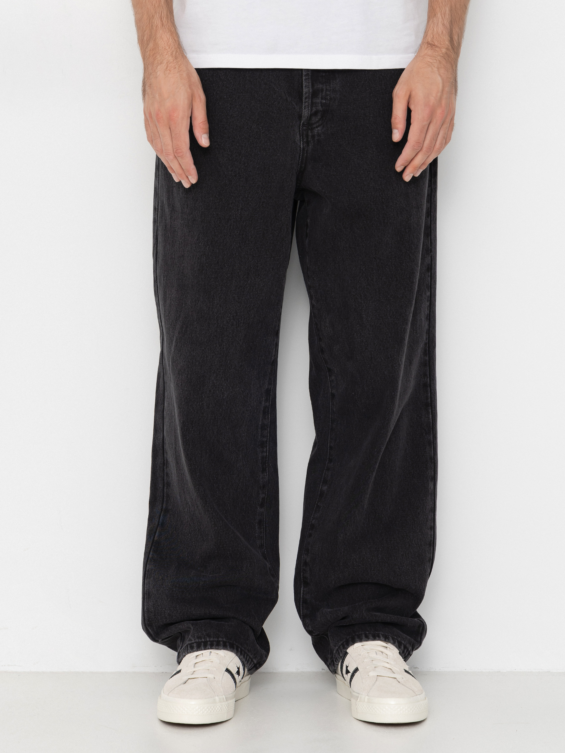 u0428u0442u0430u043du0438 OBEY Classic Baggy Denim (faded black)