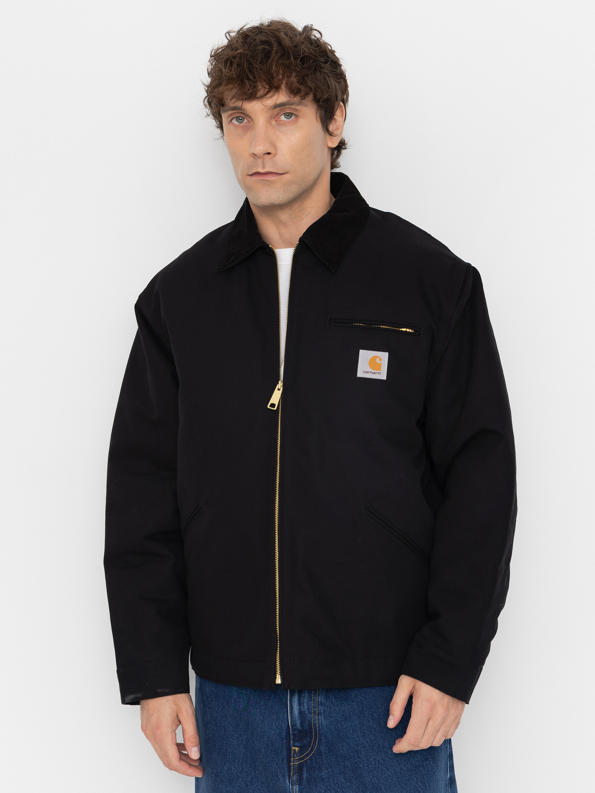 Куртка Carhartt WIP OG Detroit (black/black/rigid)