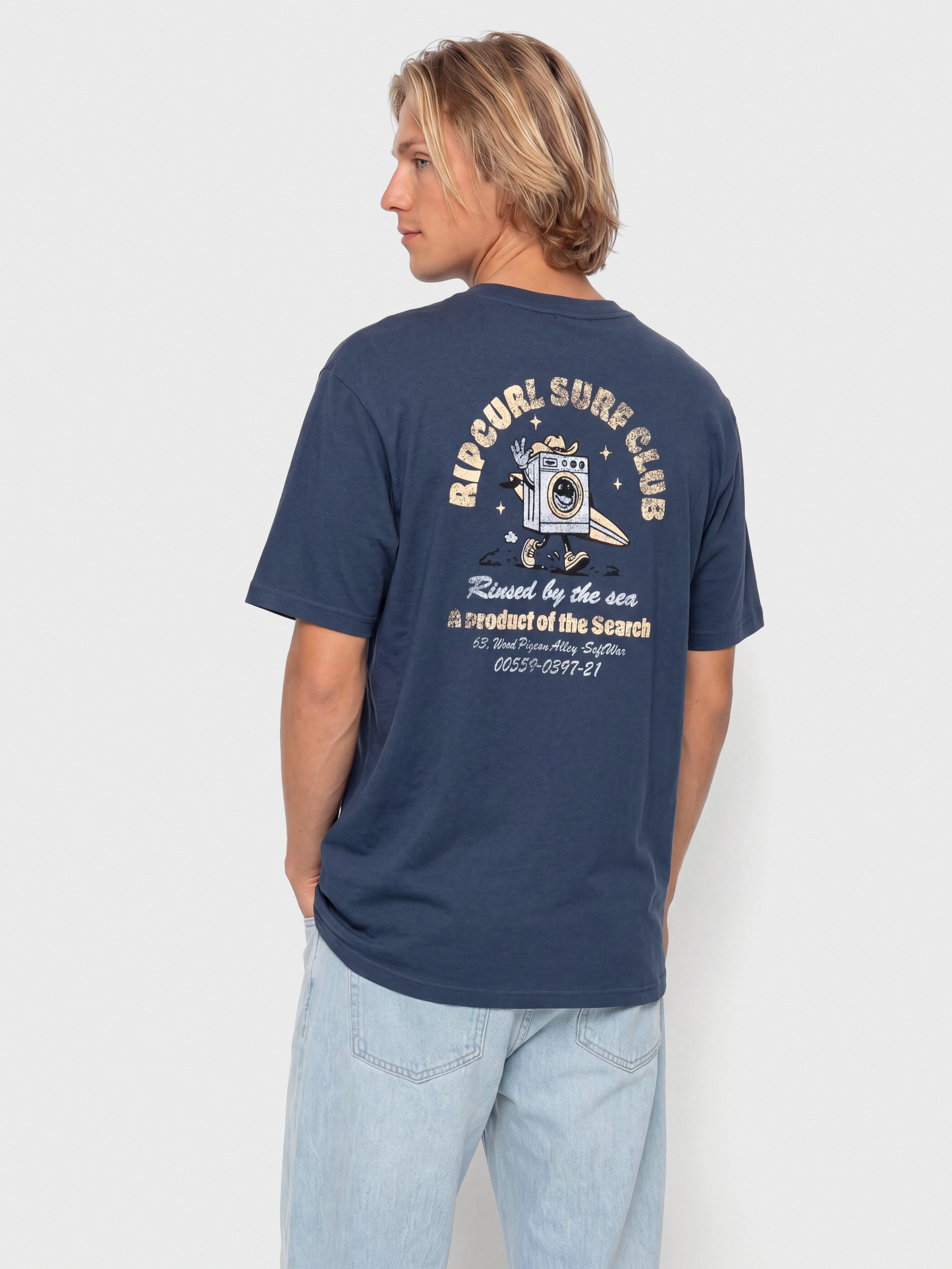 Футболка Rip Curl Shaper Address Update (light navy)