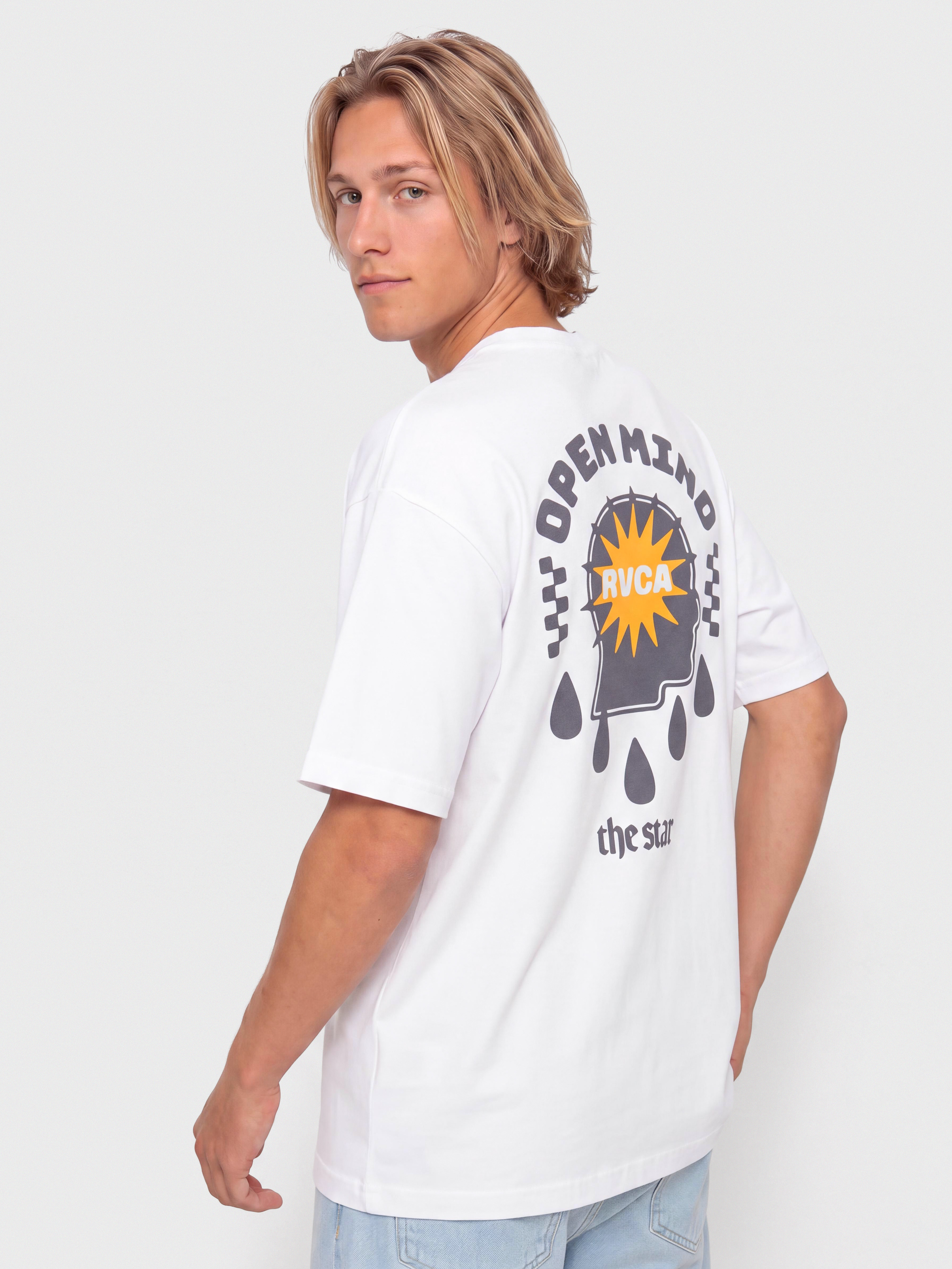 Футболка RVCA The Stars (white)