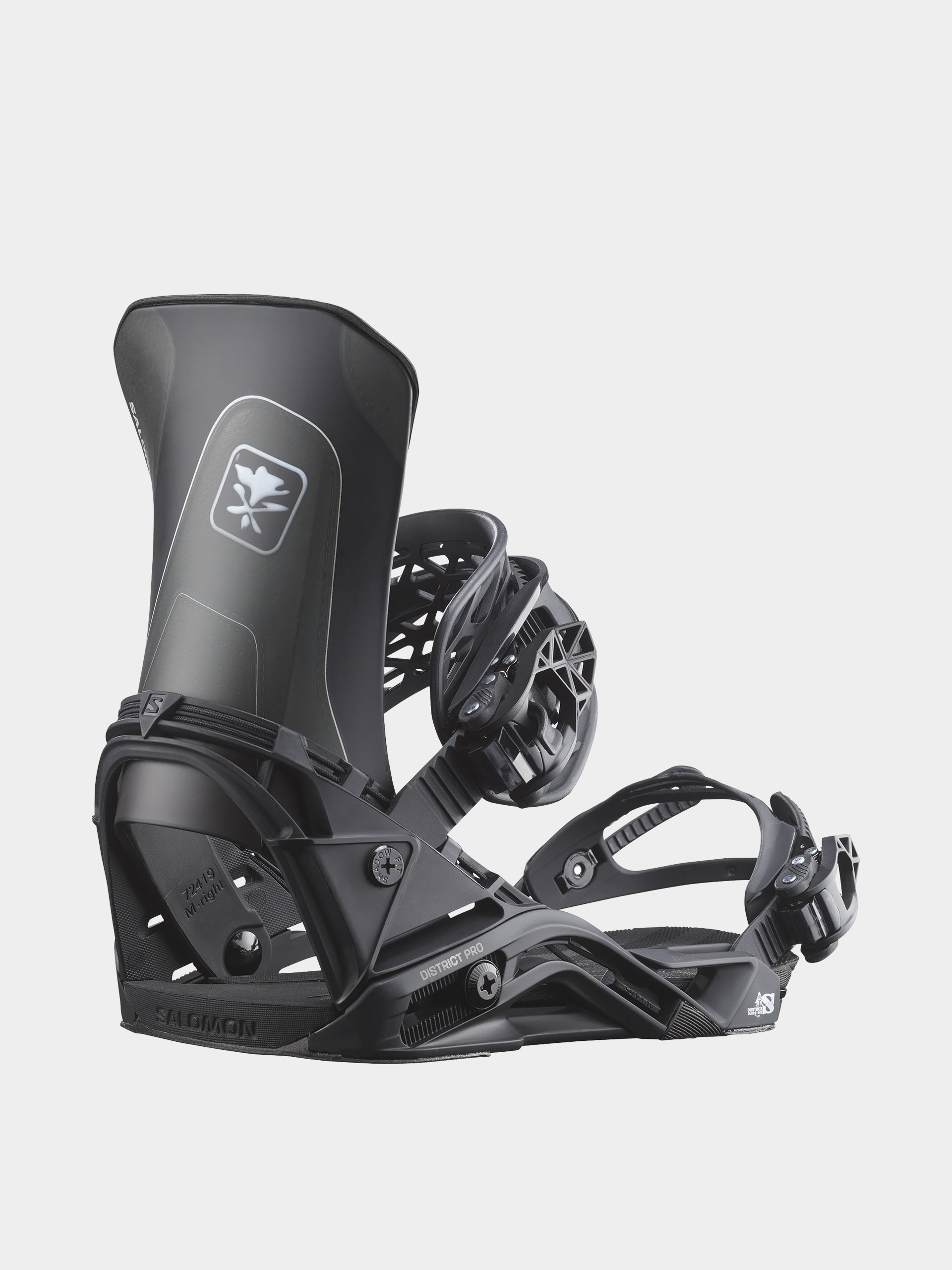 Сноубордичні кріплення Salomon District Pro (black)