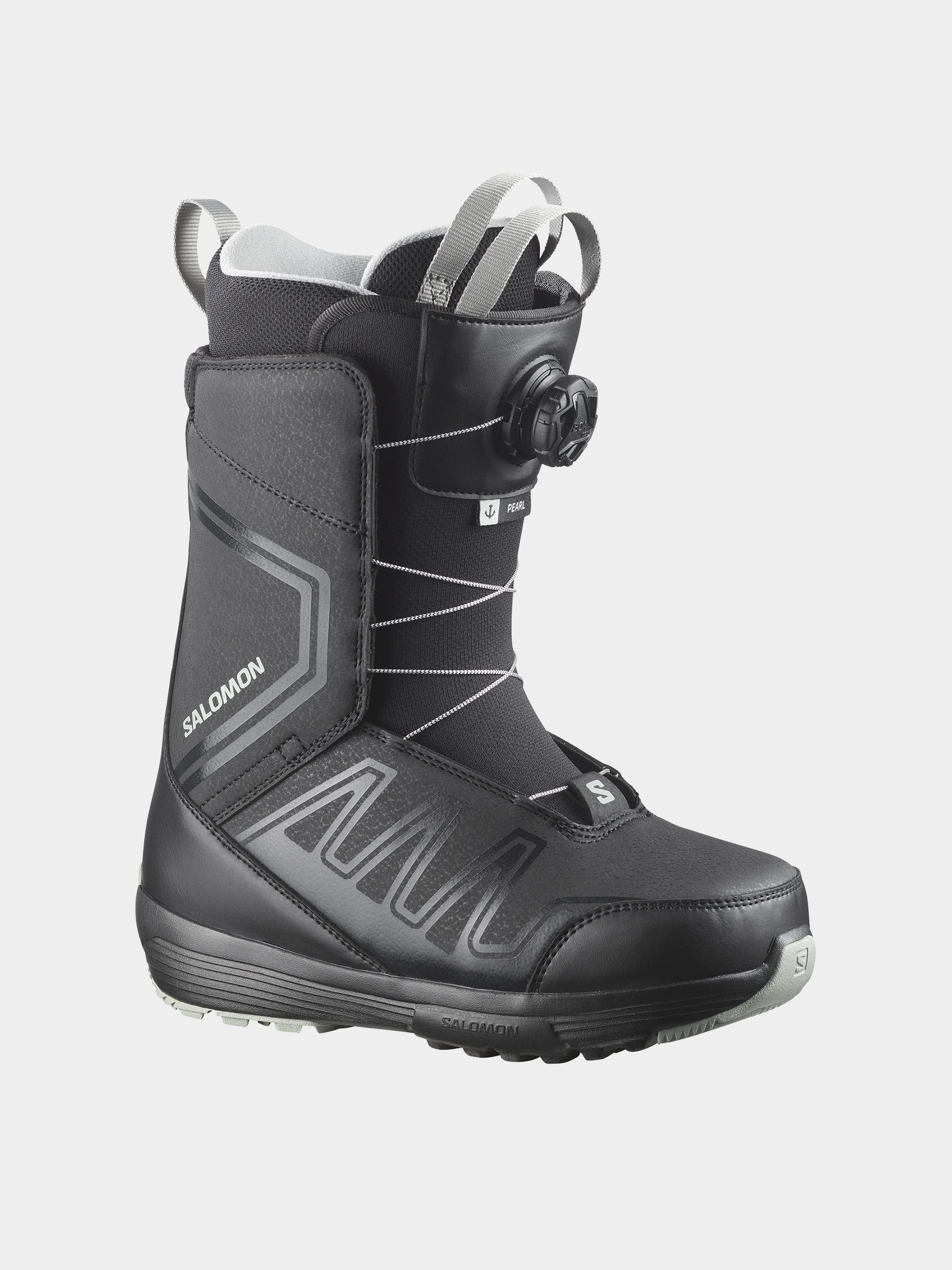 Жіночі Черевики сноубордичні Salomon Pearl Boa (black/black)