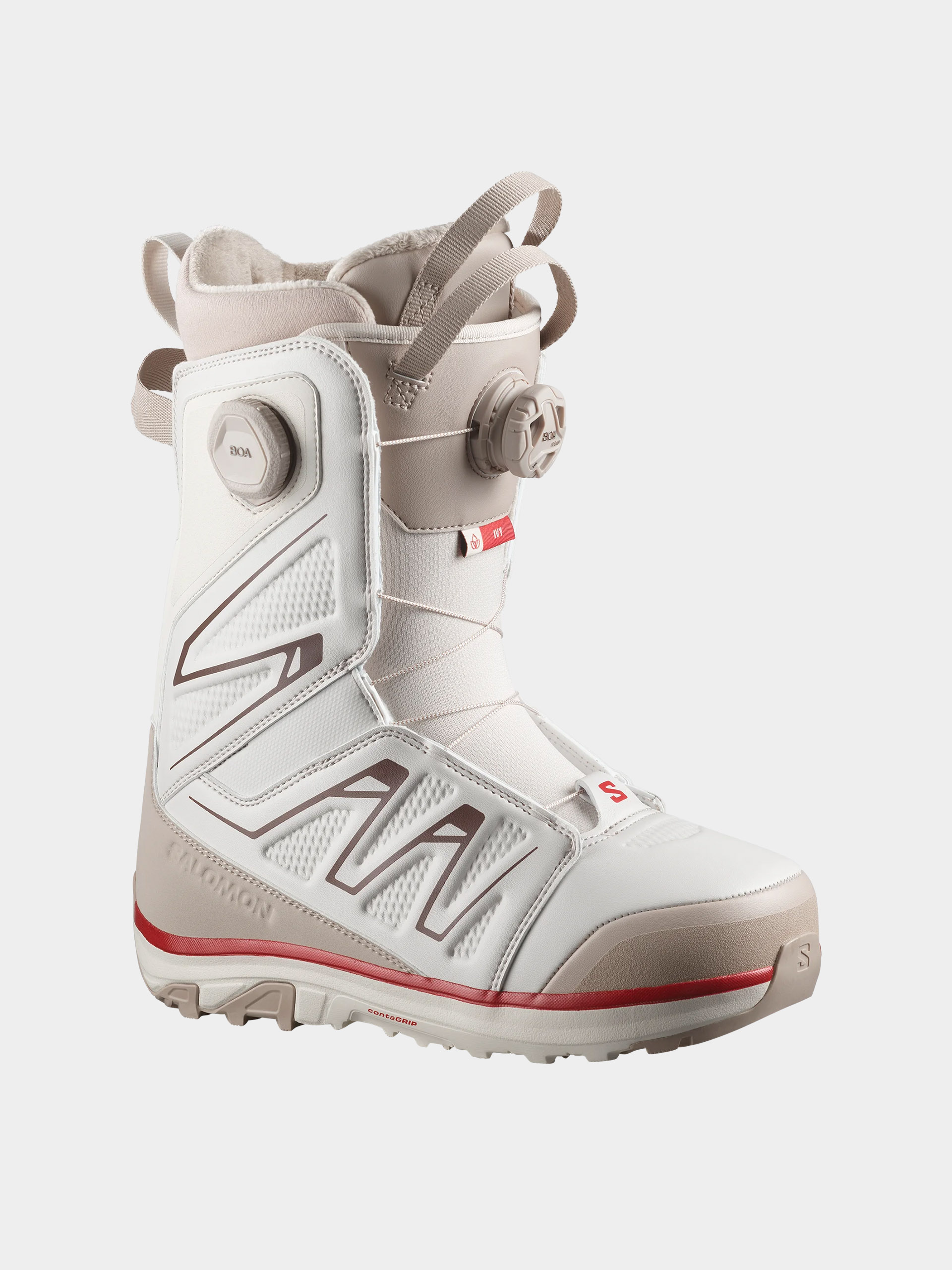 Жіночі Черевики сноубордичні Salomon Ivy Boa Sj Boa (almond milk/white pepper)