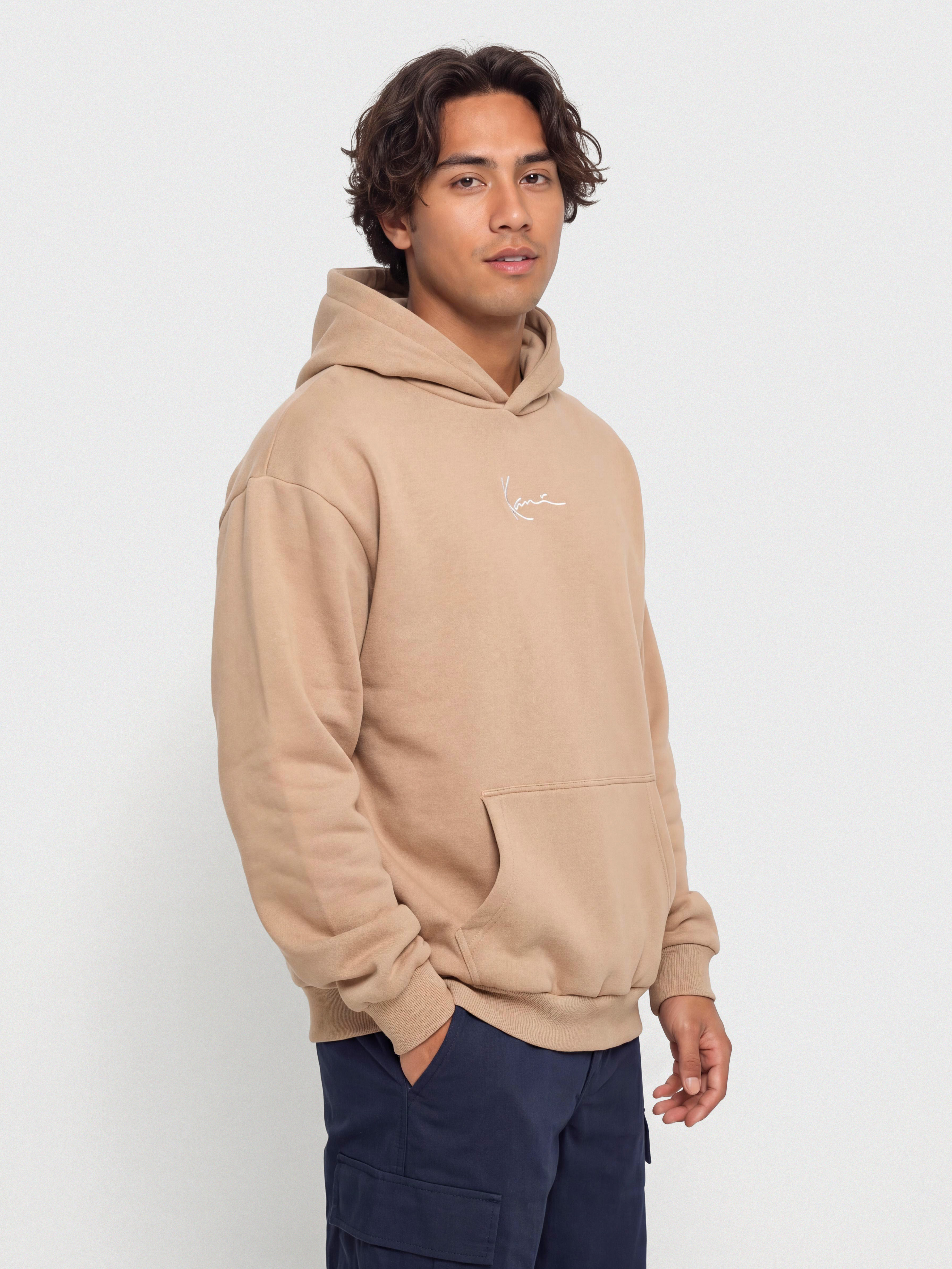 u0425u0443u0434u0456 Karl Kani Small Signature Essential OS HD (taupe)