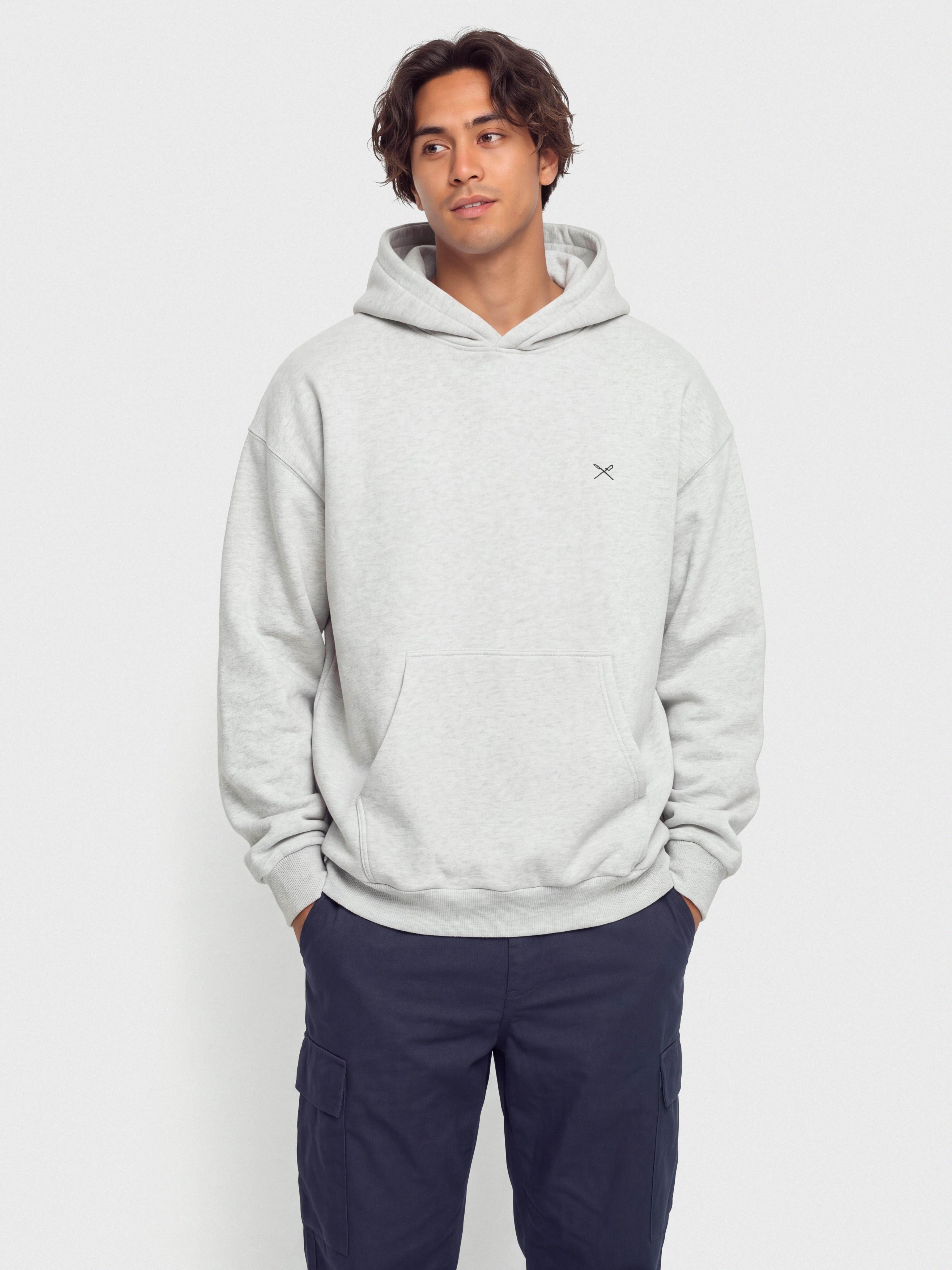 u0425u0443u0434u0456 Iriedaily Flagloose HD (grey-mel.)