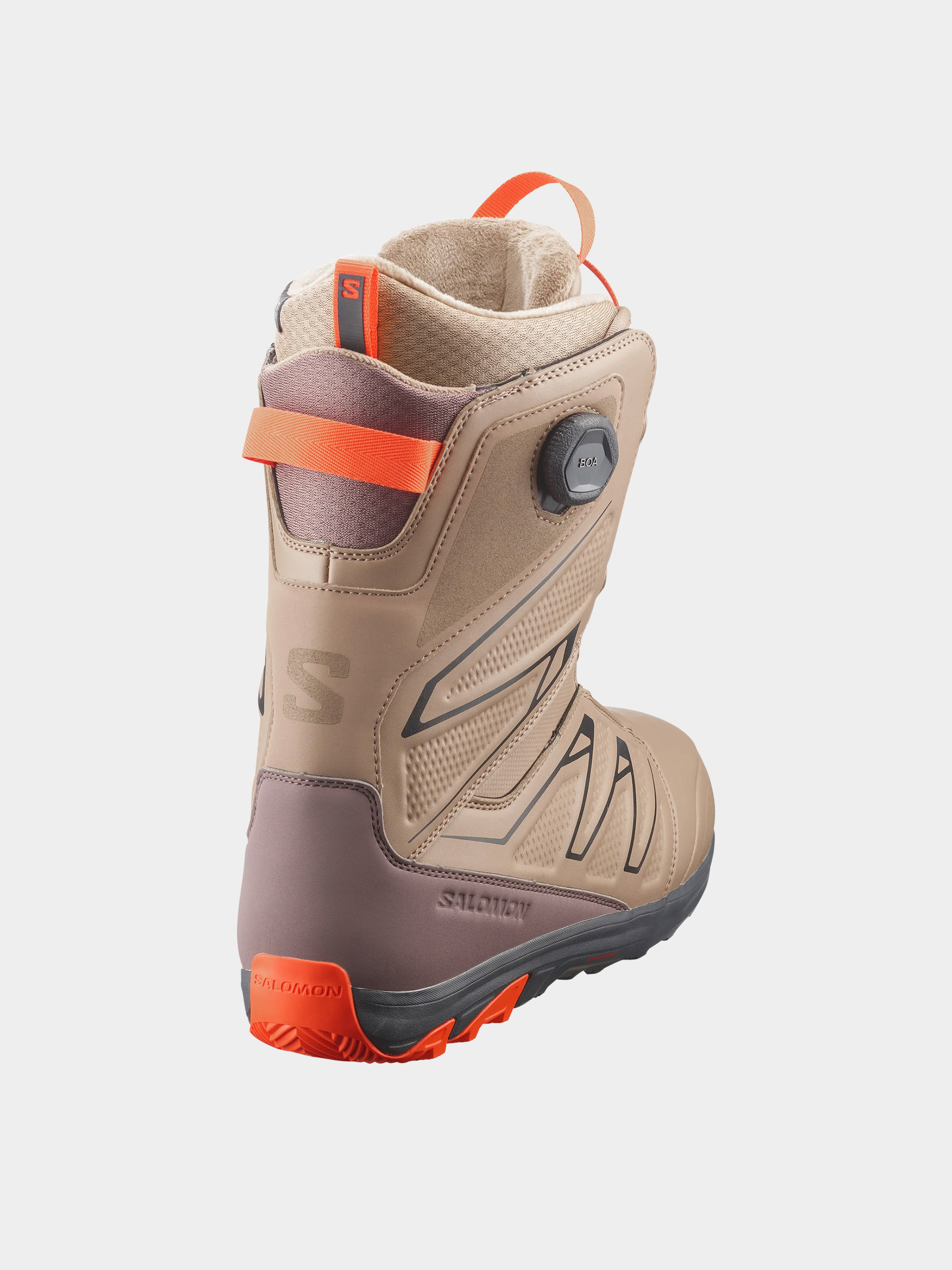 Чоловічі Черевики сноубордичні Salomon Launch Boa Sj (kelp/brown lentil)