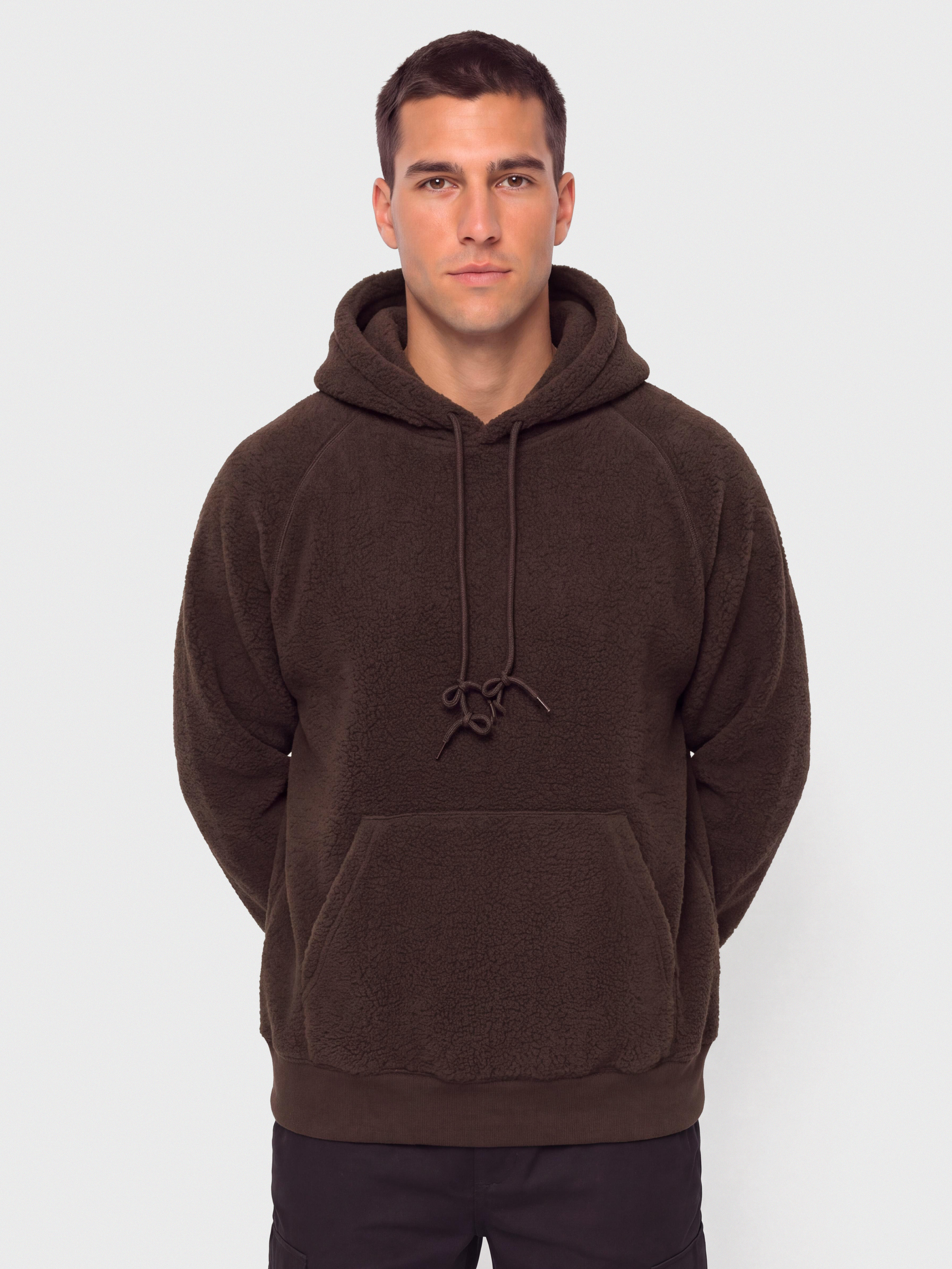 Флісовий светр Carhartt WIP Hooded Limn C (tobacco)