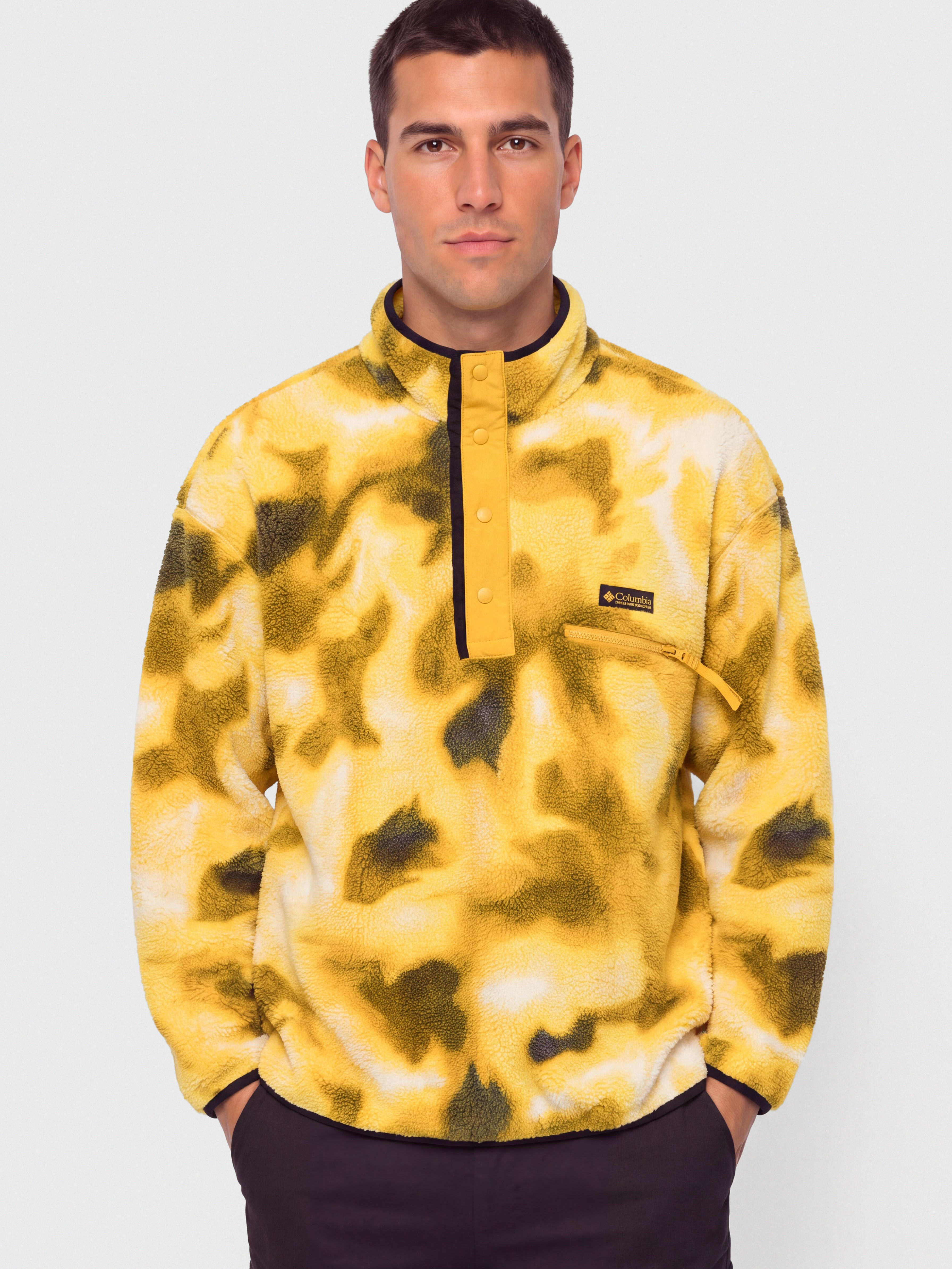 Флісовий светр Columbia Helvetia II Printed Half Snap
