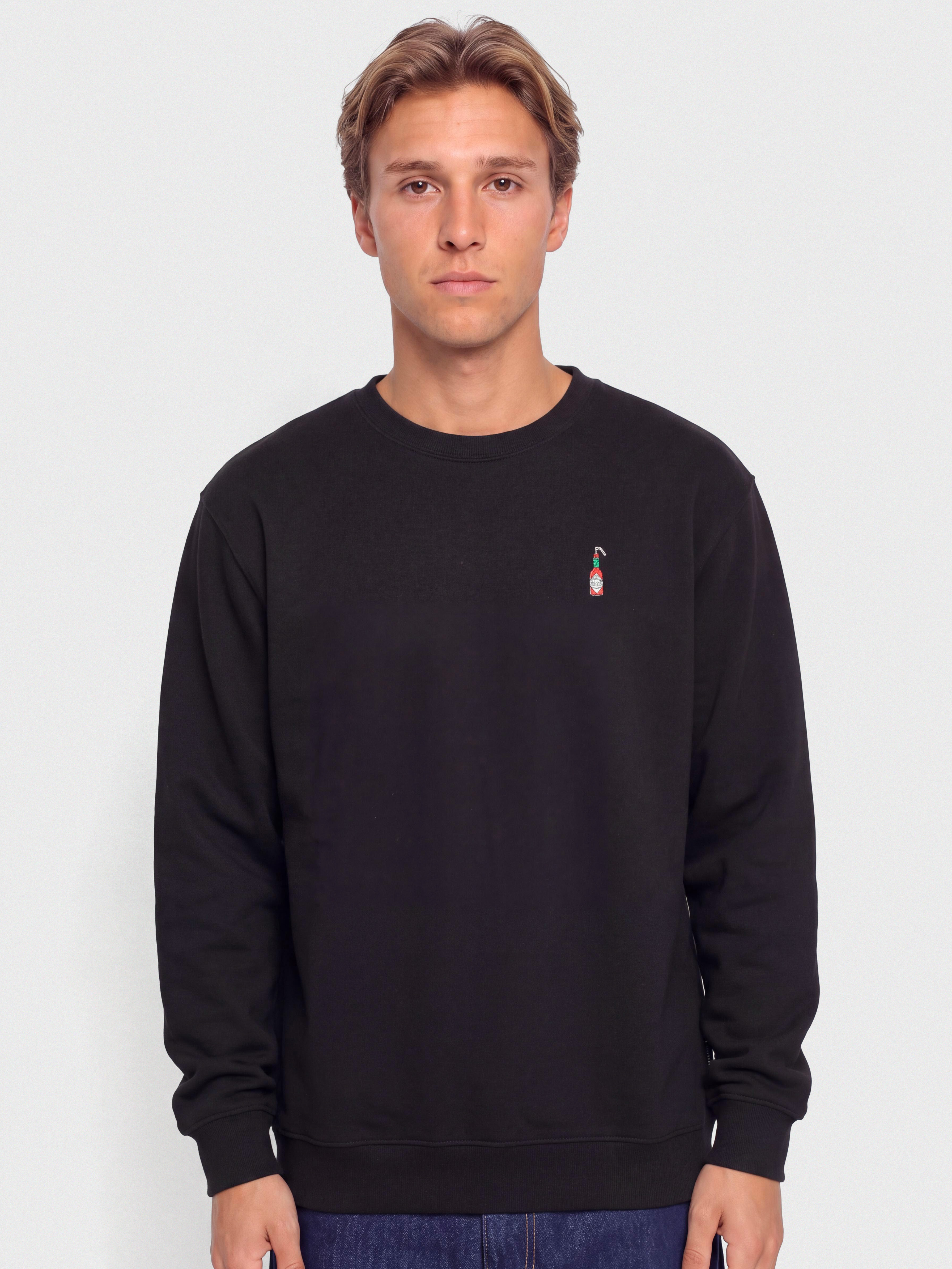 Світшот Iriedaily Hot Hot Sauce Crewneck (black)