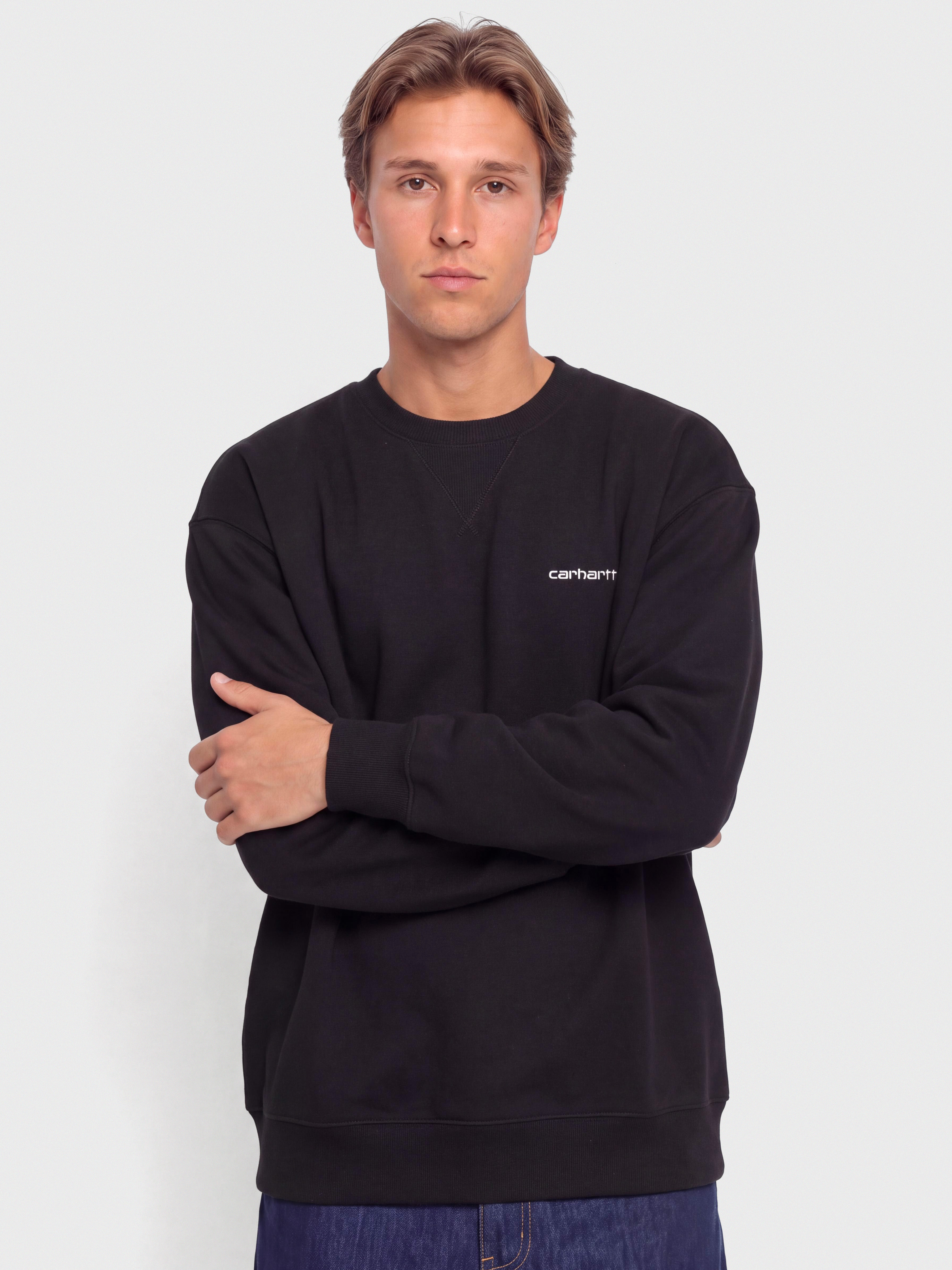u0421u0432u0456u0442u0448u043eu0442 Carhartt WIP Ebbert (black/white)