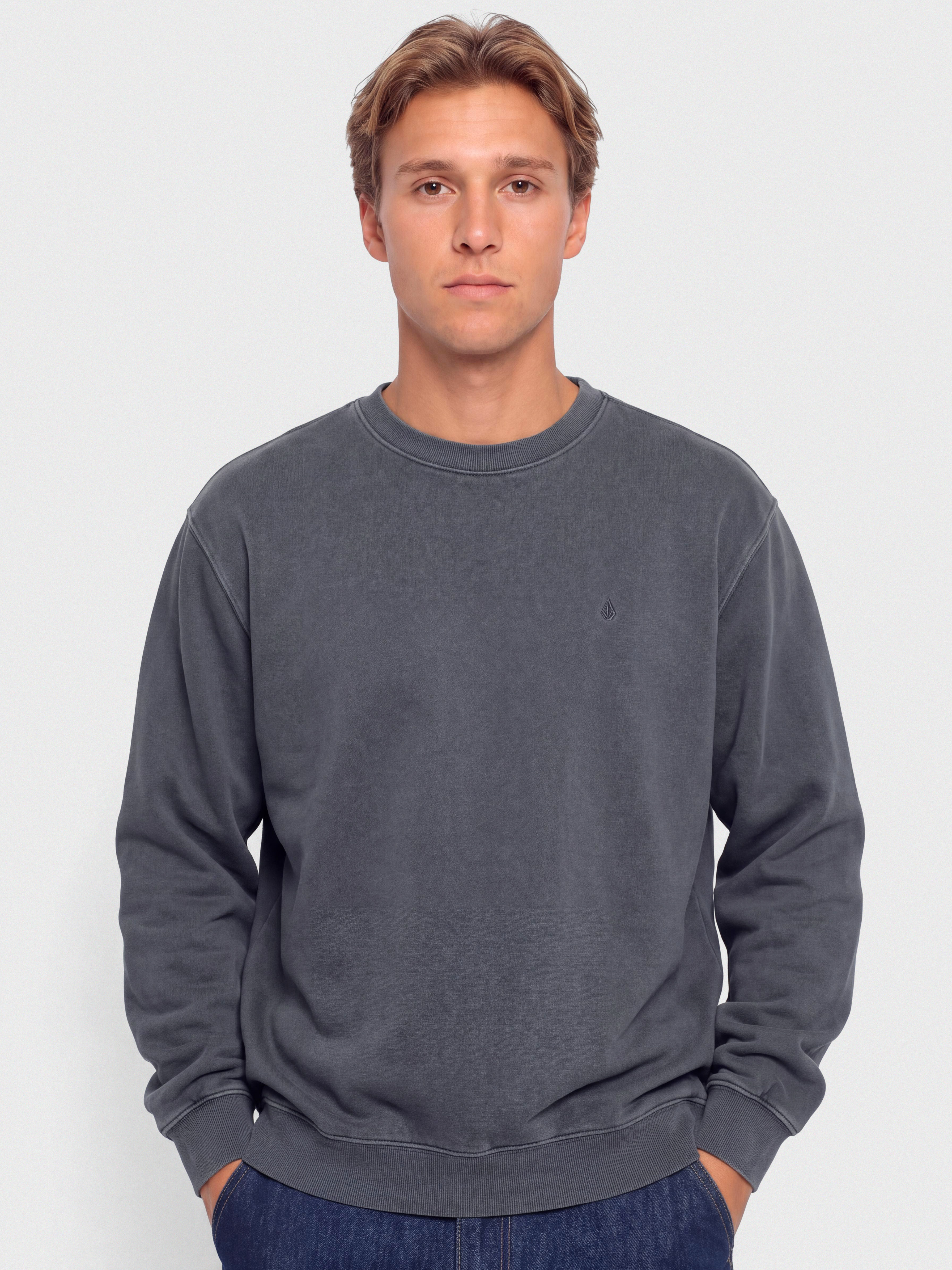 Світшот Volcom Single Stone Pw Crew (storm blue)