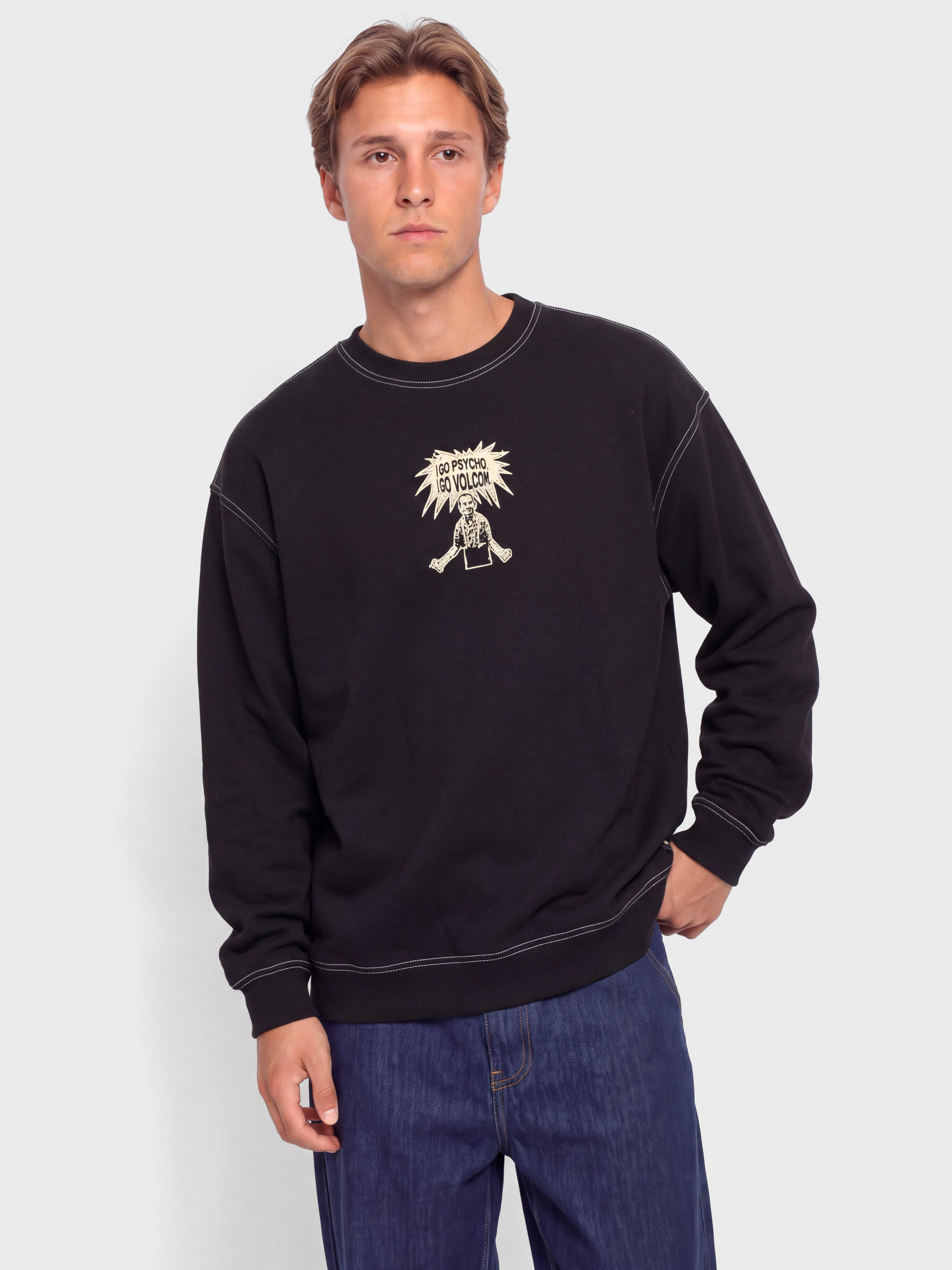 Світшот Volcom I Go Psycho
