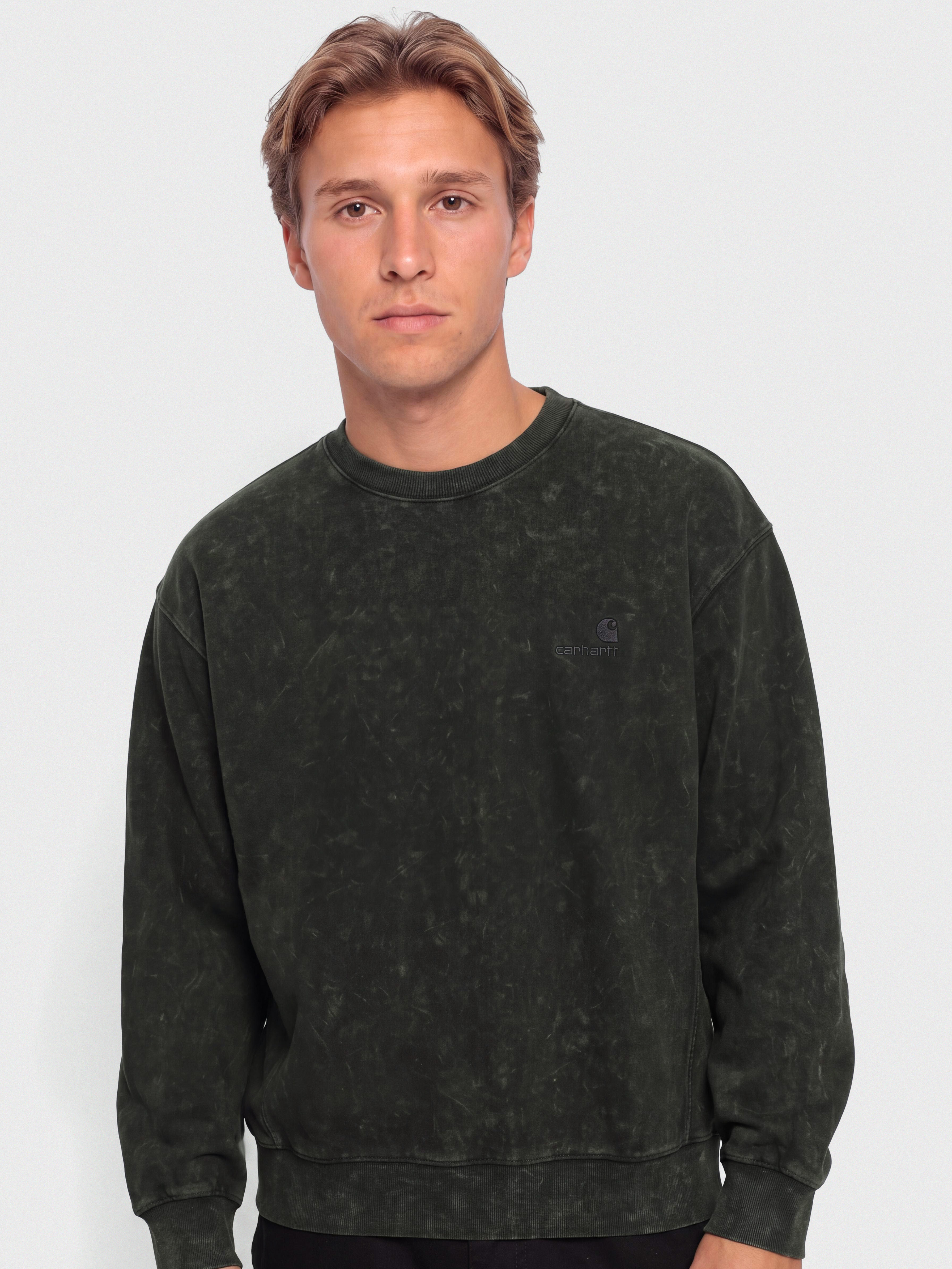 u0421u0432u0456u0442u0448u043eu0442 Carhartt WIP Lambert (raven/moon wash)
