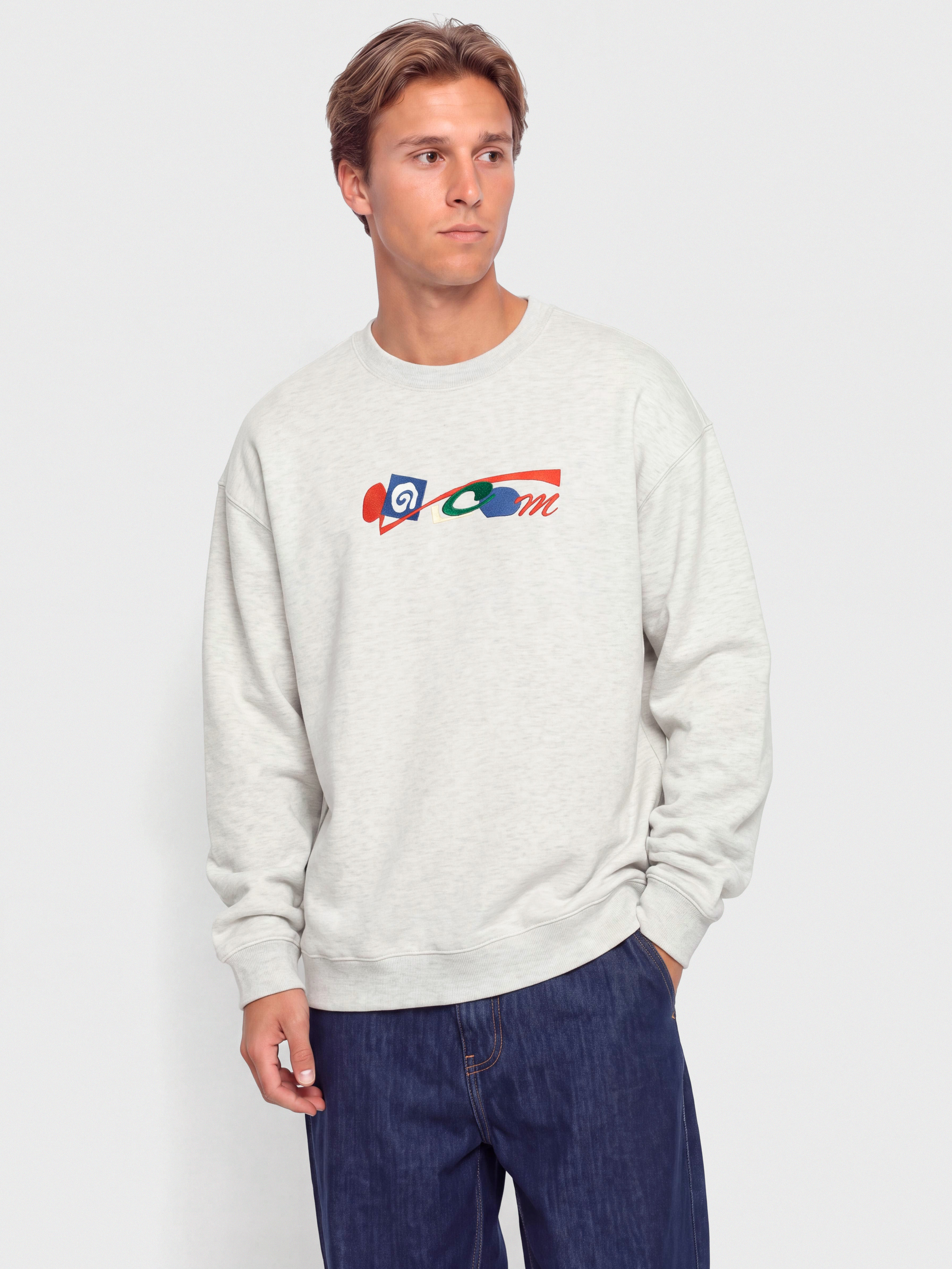 Світшот Volcom Fa Carrau (bone heather)