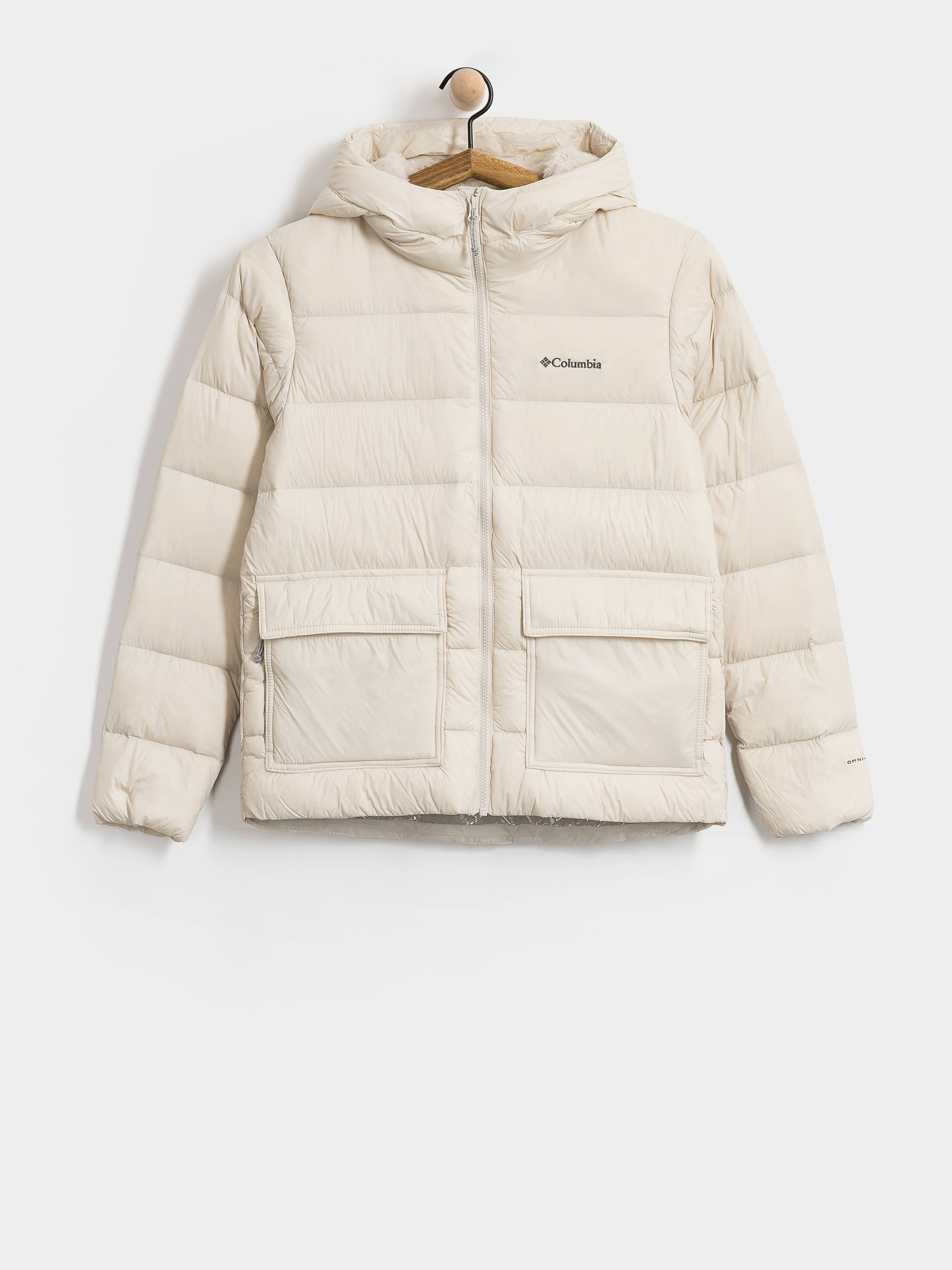 u041au0443u0440u0442u043au0430 Columbia Harmony Falls Hooded Down Wmn (dark stone)