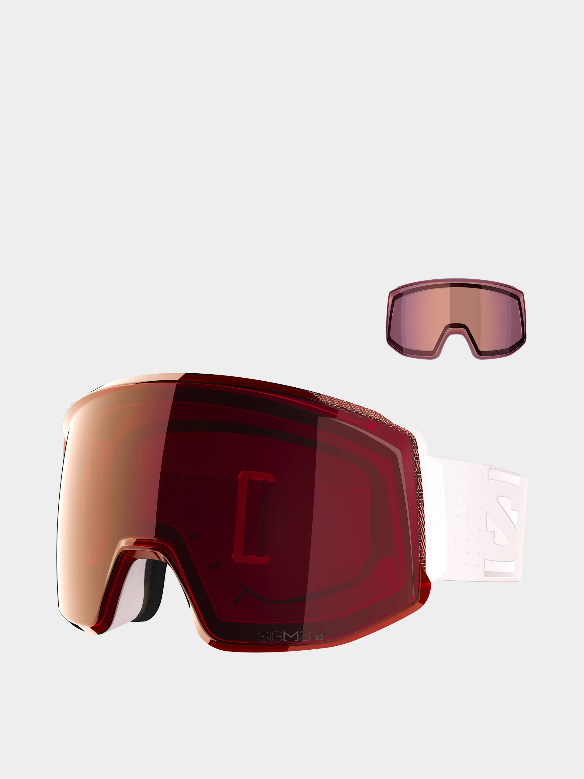 Окуляри для сноуборду Salomon Skarn Prime Sigma + Lens (white)