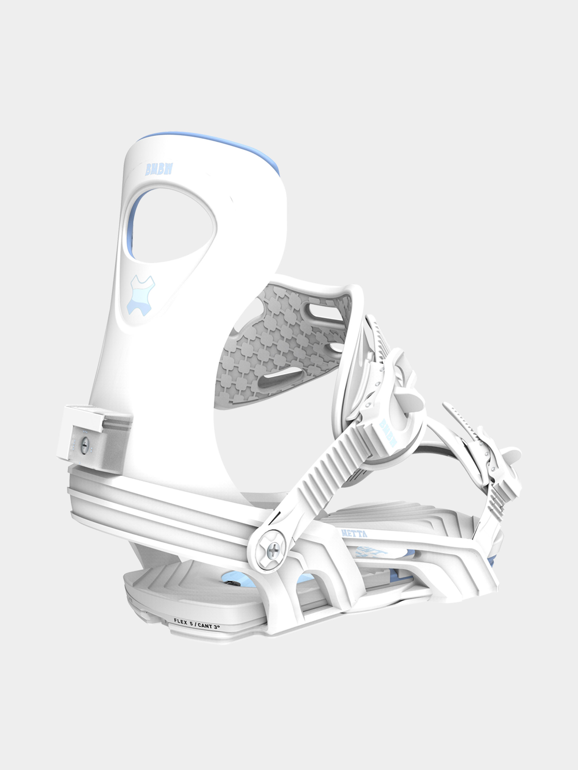 Жіночі Сноубордичні кріплення Bent Metal Metta (white)